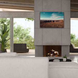 'Mistery Canyon IV' by Sebastien Lory, Giclee Canvas Wall Art,40 x 26