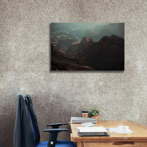 'Mountains' by Sebastien Lory, Giclee Canvas Wall Art,40 x 26