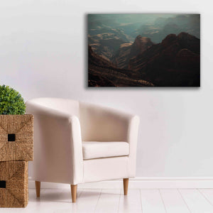 'Mountains' by Sebastien Lory, Giclee Canvas Wall Art,40 x 26