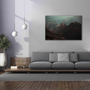 'Mountains' by Sebastien Lory, Giclee Canvas Wall Art,60 x 40