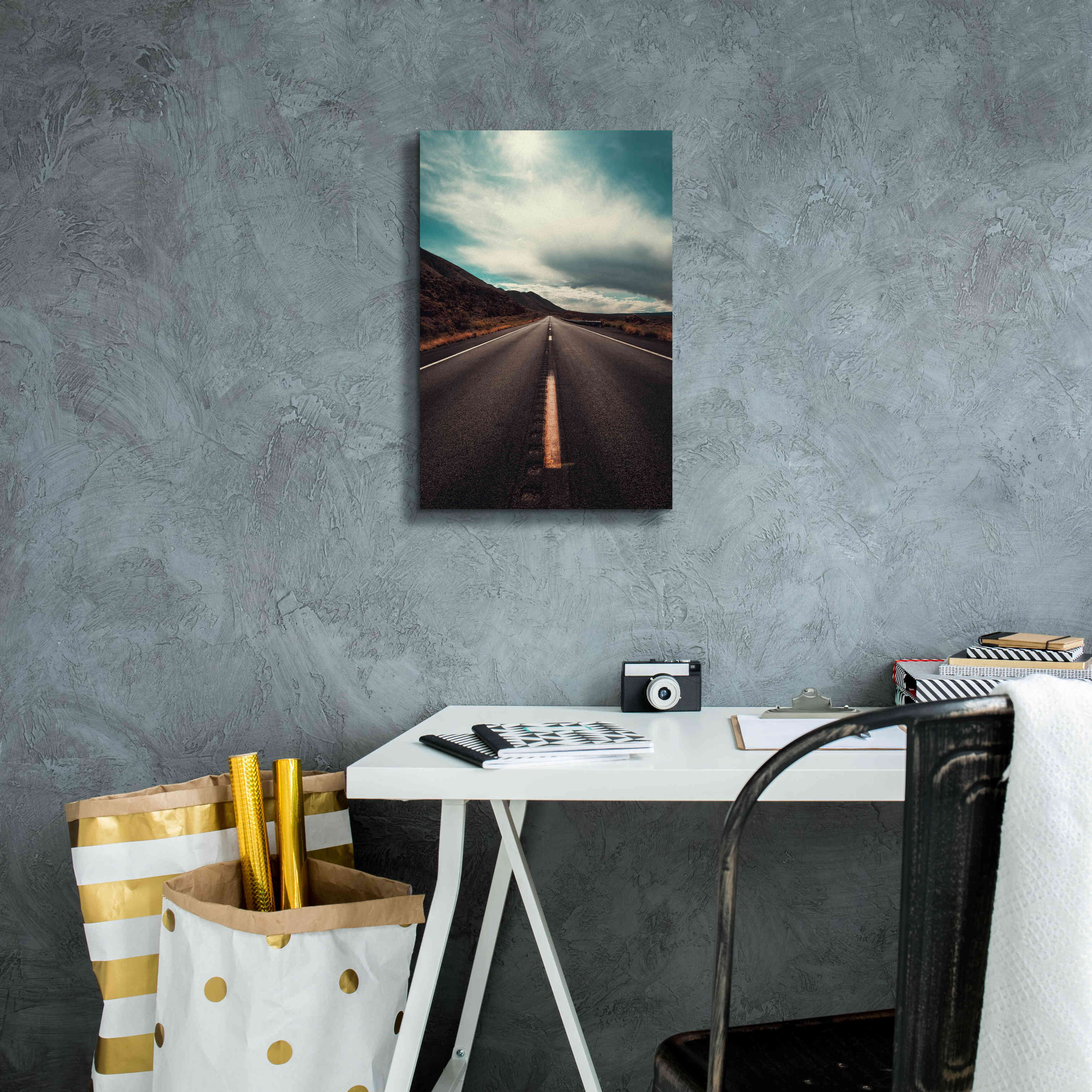 'Travel Utah Vertical' by Sebastien Lory, Giclee Canvas Wall Art,12 x 18