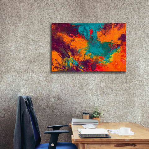 Image of 'Creation of America' by Jace D McTier, Giclee Canvas Wall Art,40 x 26