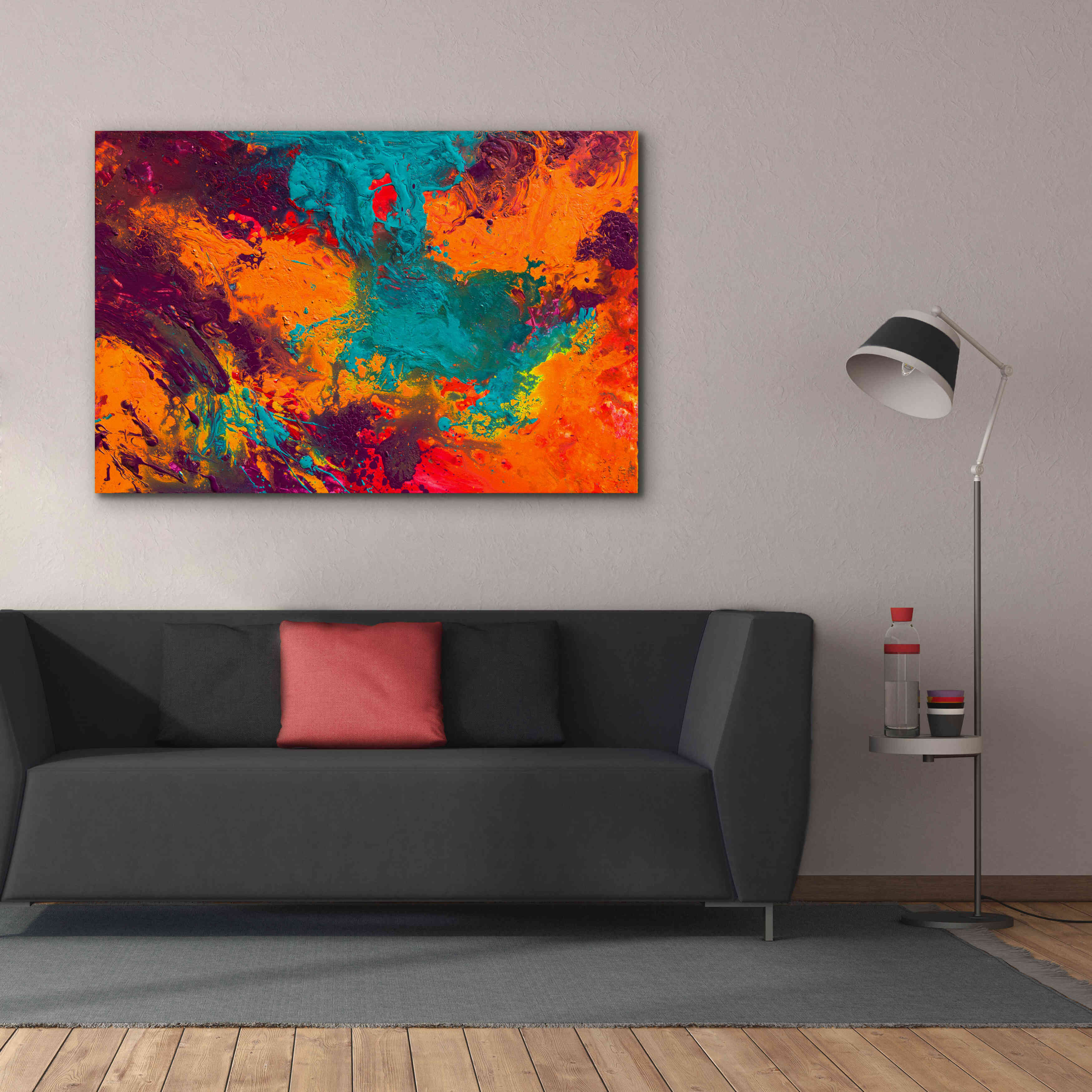 'Creation of America' by Jace D McTier, Giclee Canvas Wall Art,60 x 40