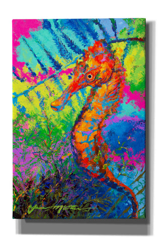 Image of 'Miniature Majesty of the Ocean Orange Caribbe' by Jace D McTier, Giclee Canvas Wall Art