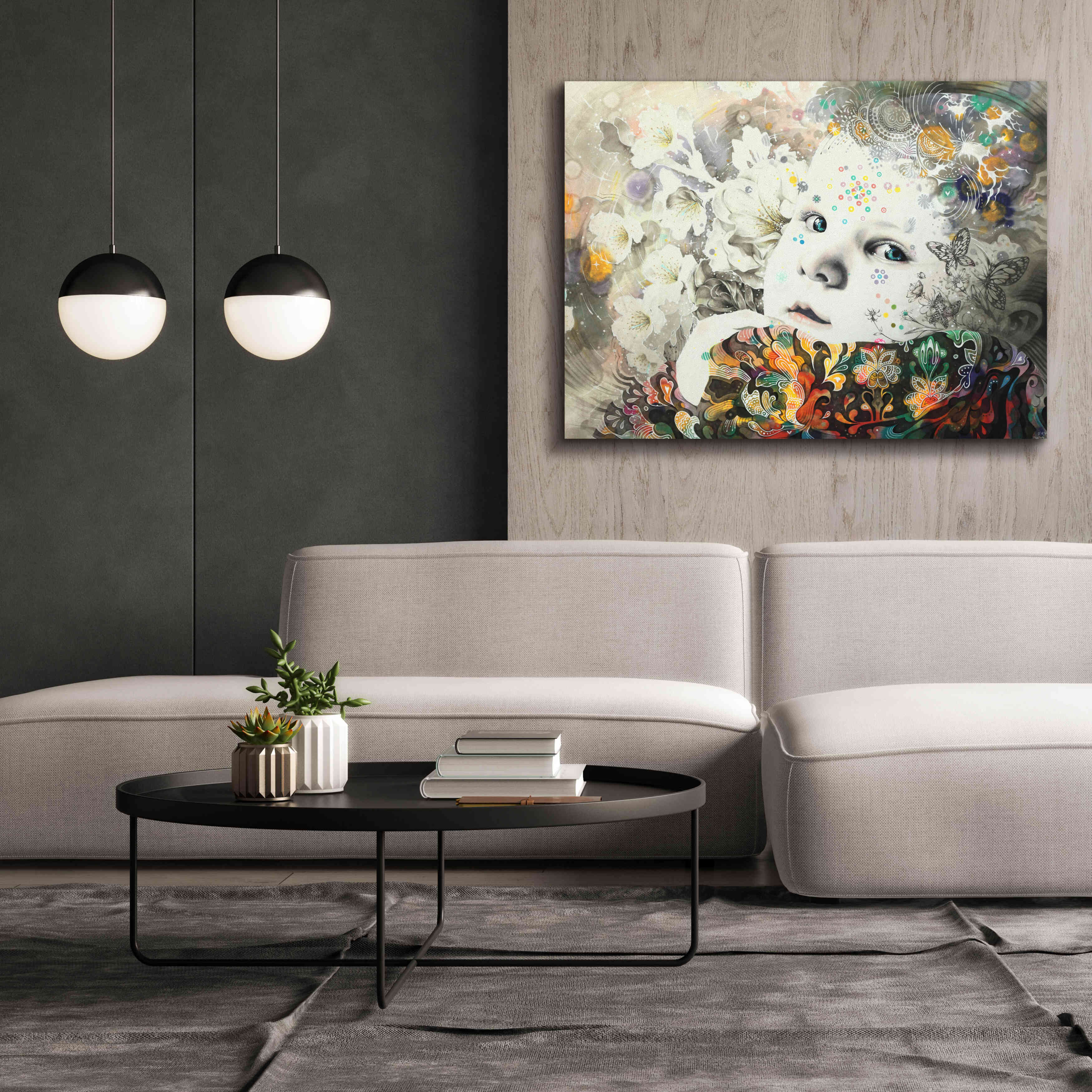 'Blooming' by MinJae, Giclee Canvas Wall Art,54 x 40