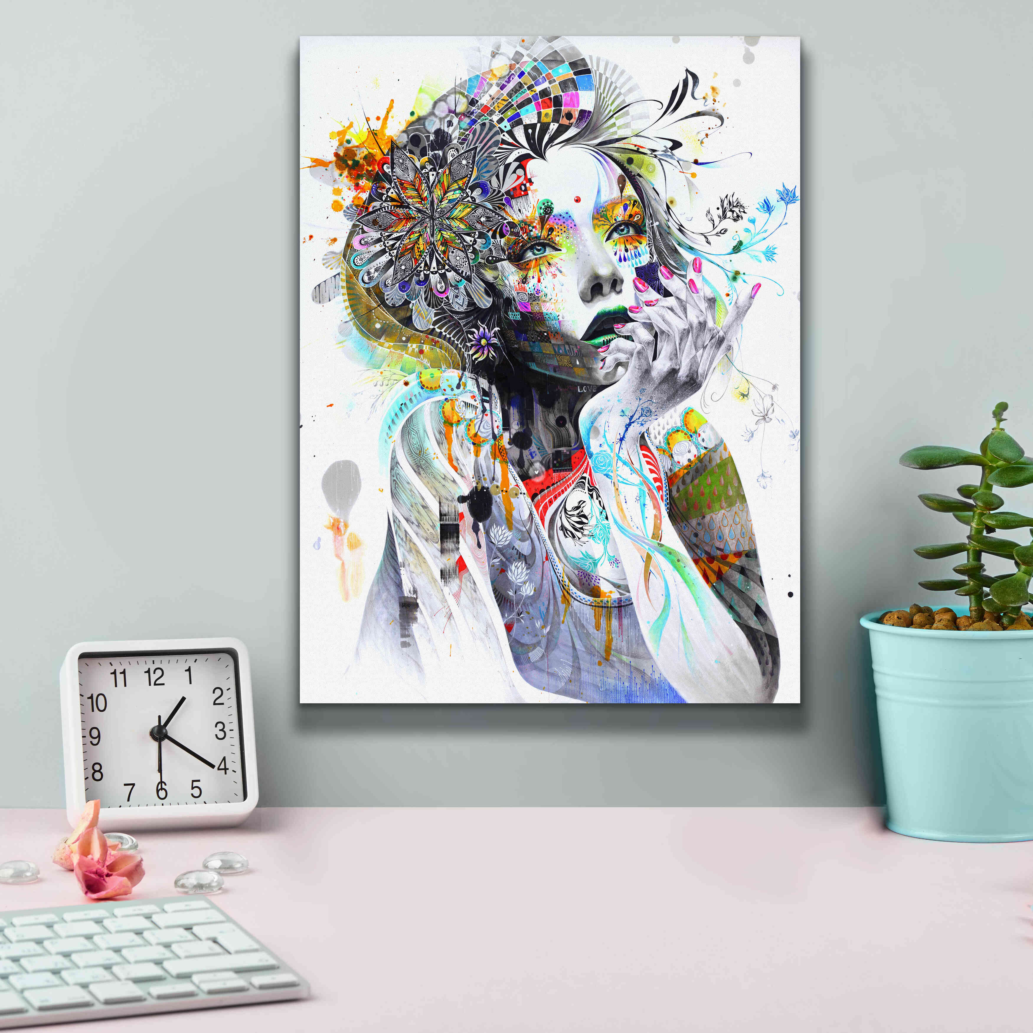 'Circulation' by MinJae, Giclee Canvas Wall Art,12 x 16