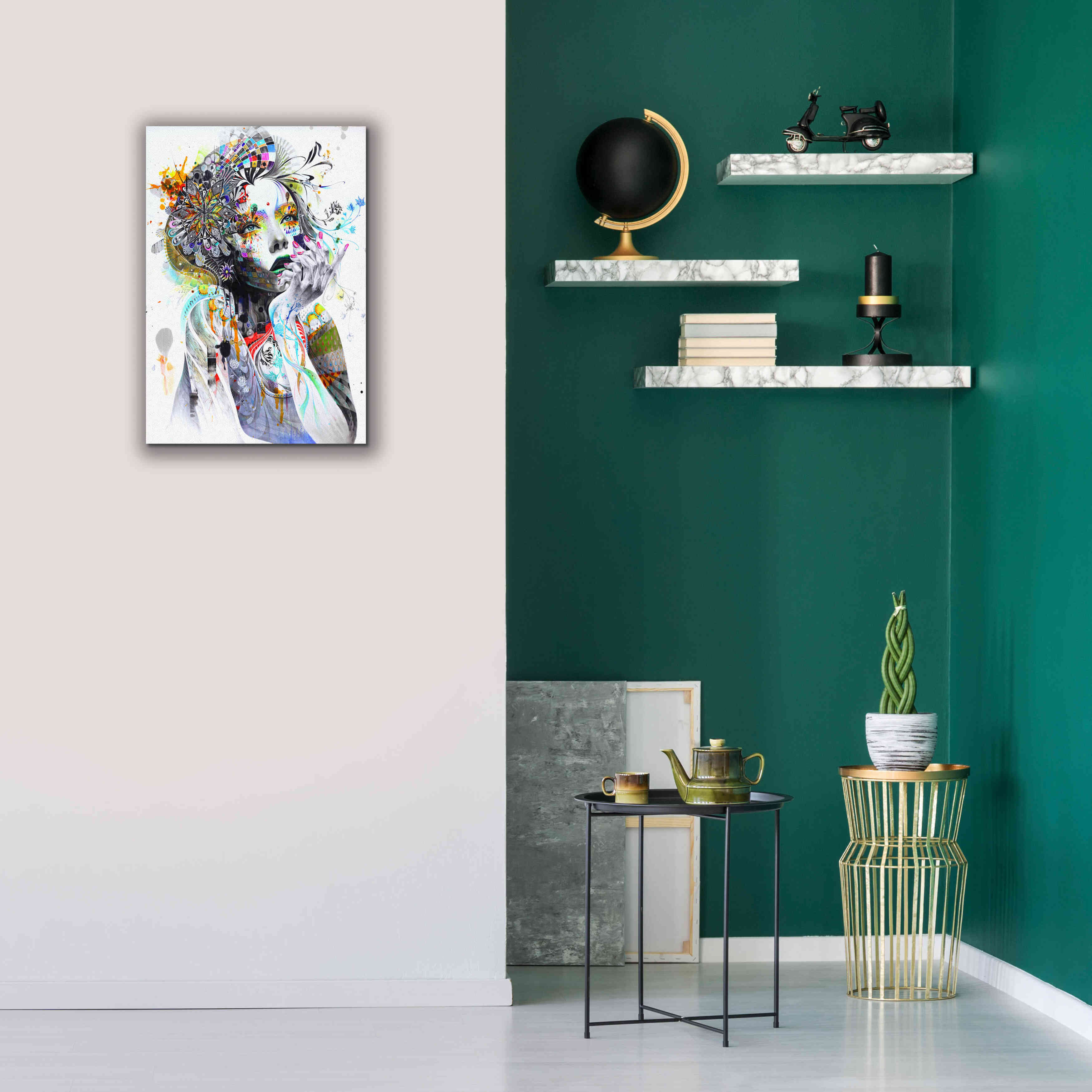 'Circulation' by MinJae, Giclee Canvas Wall Art,18 x 26