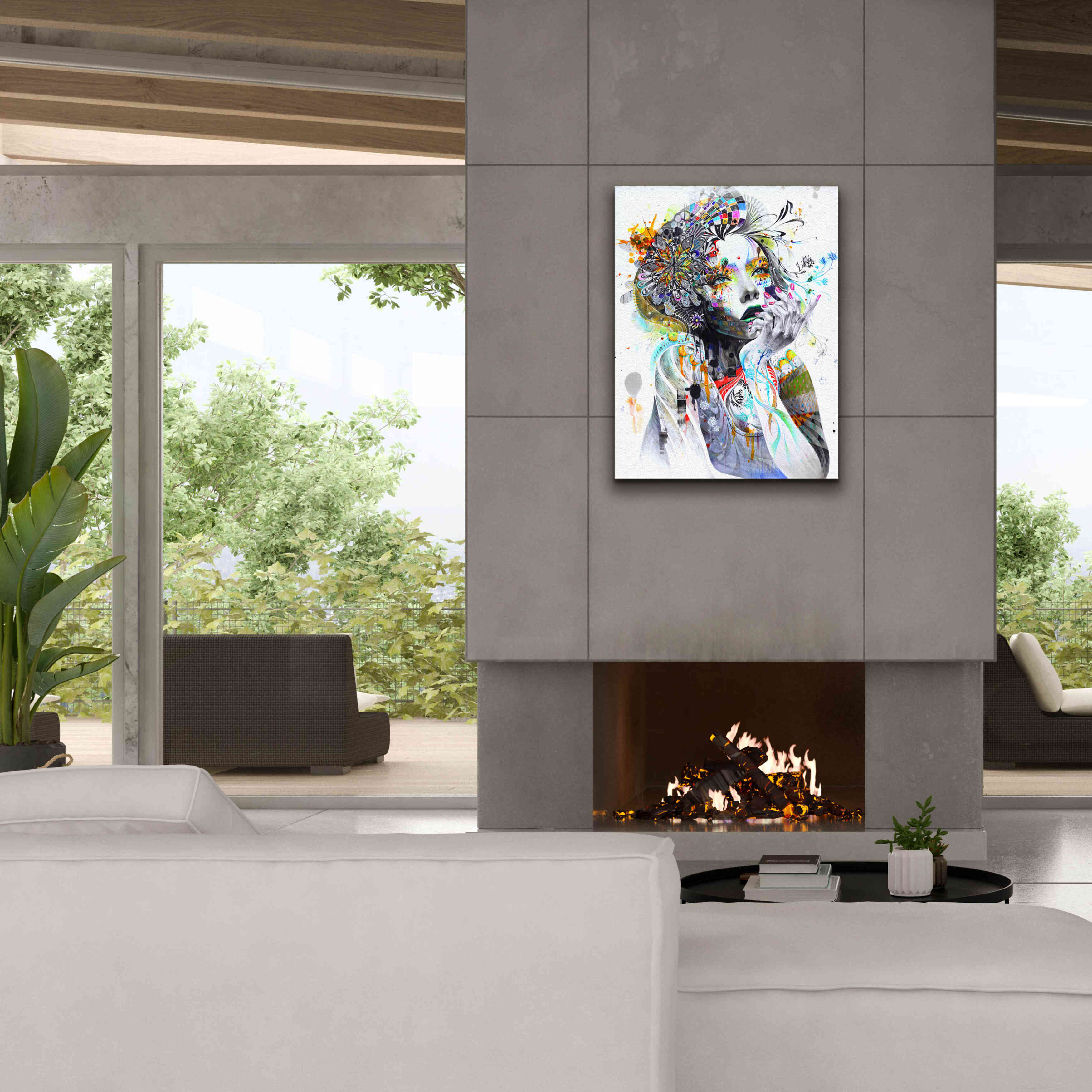 'Circulation' by MinJae, Giclee Canvas Wall Art,26 x 34