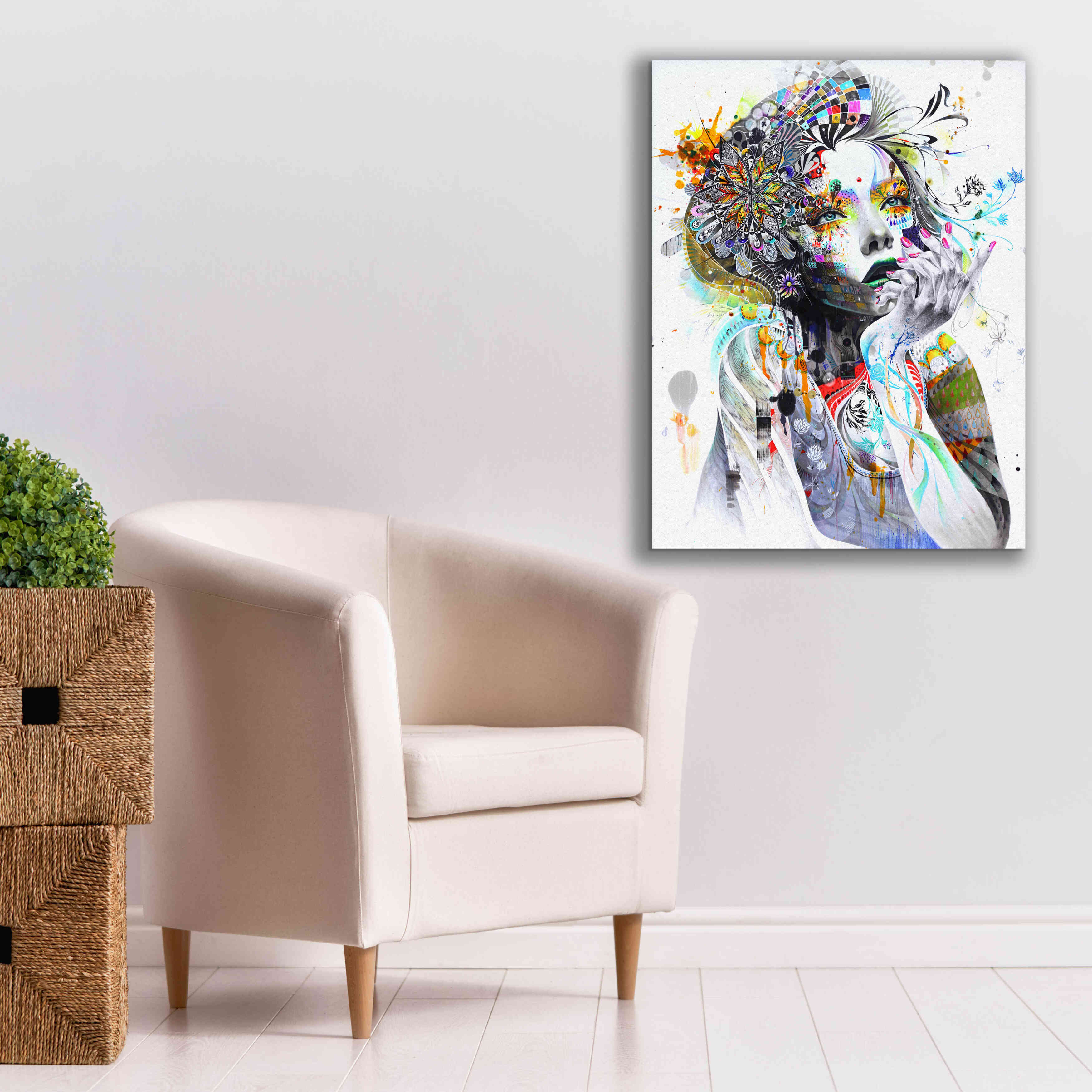 'Circulation' by MinJae, Giclee Canvas Wall Art,26 x 34