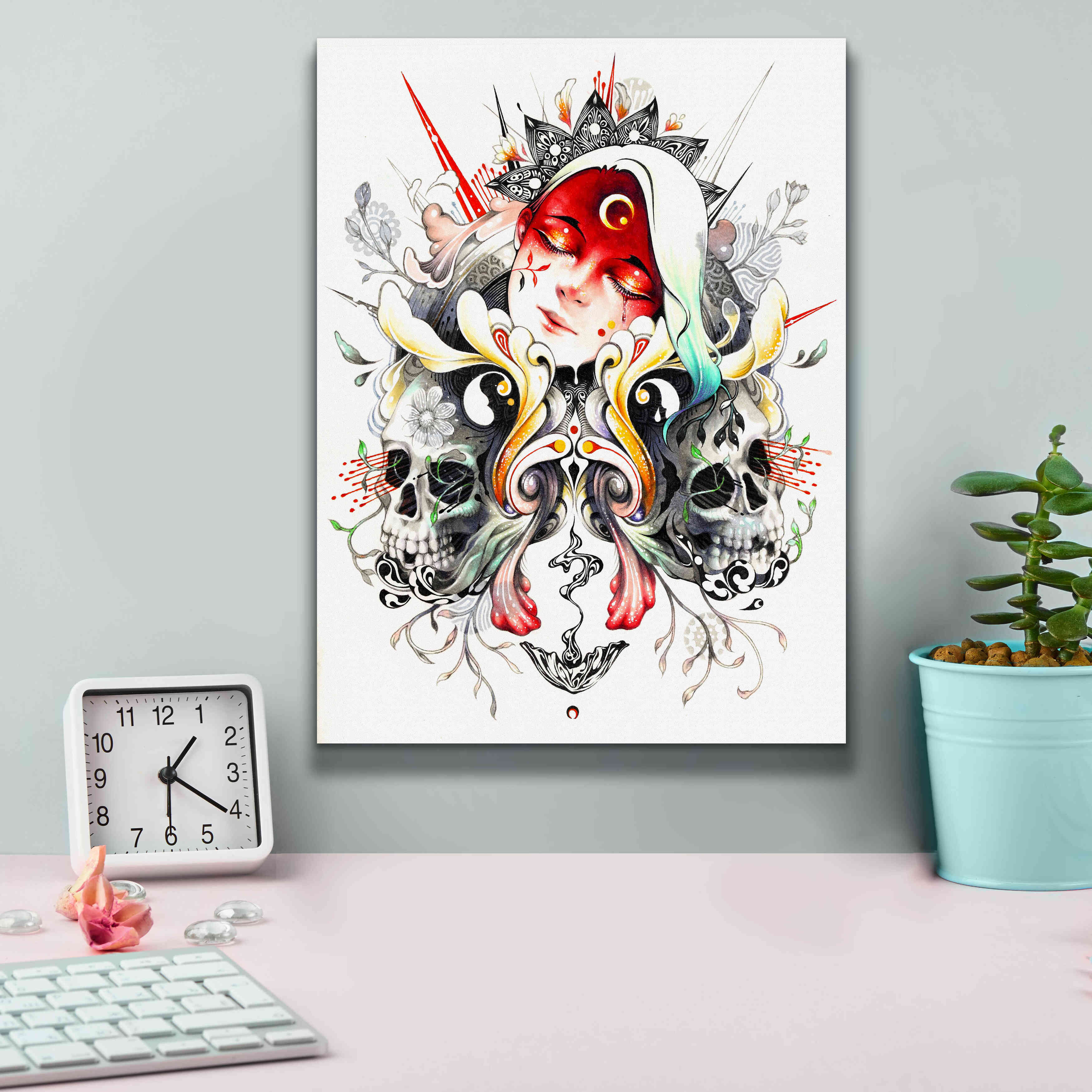 'Eclipse' by MinJae, Giclee Canvas Wall Art,12 x 16