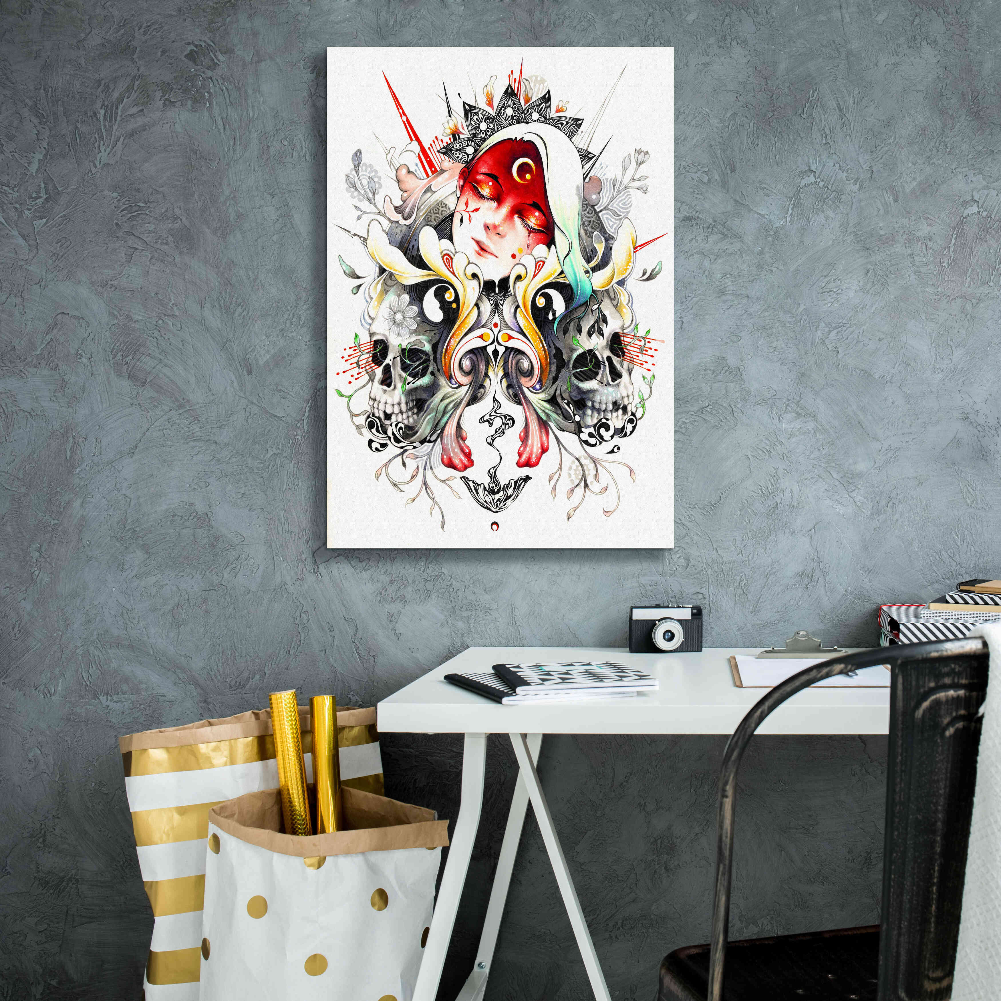 'Eclipse' by MinJae, Giclee Canvas Wall Art,18 x 26