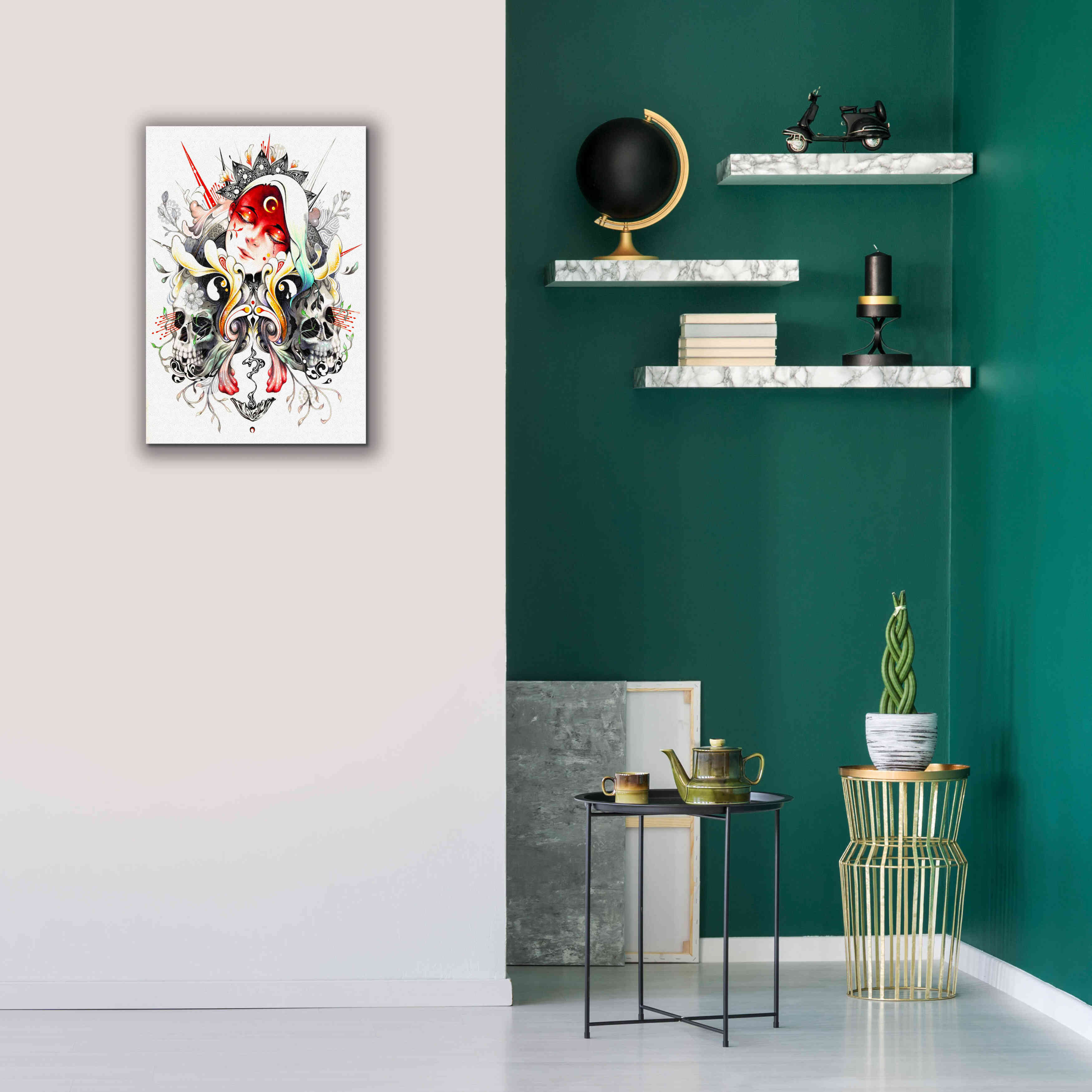 'Eclipse' by MinJae, Giclee Canvas Wall Art,18 x 26