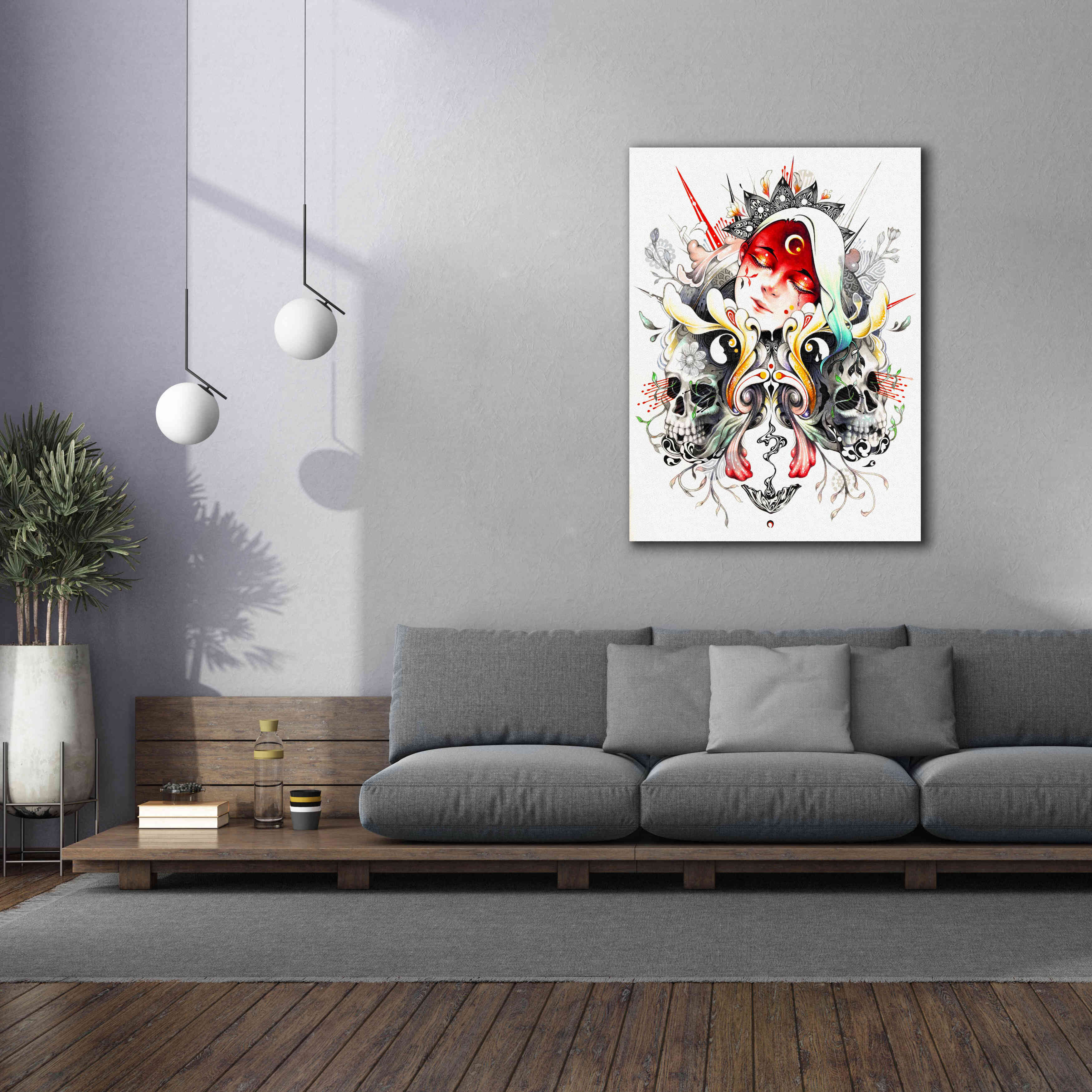 'Eclipse' by MinJae, Giclee Canvas Wall Art,40 x 54