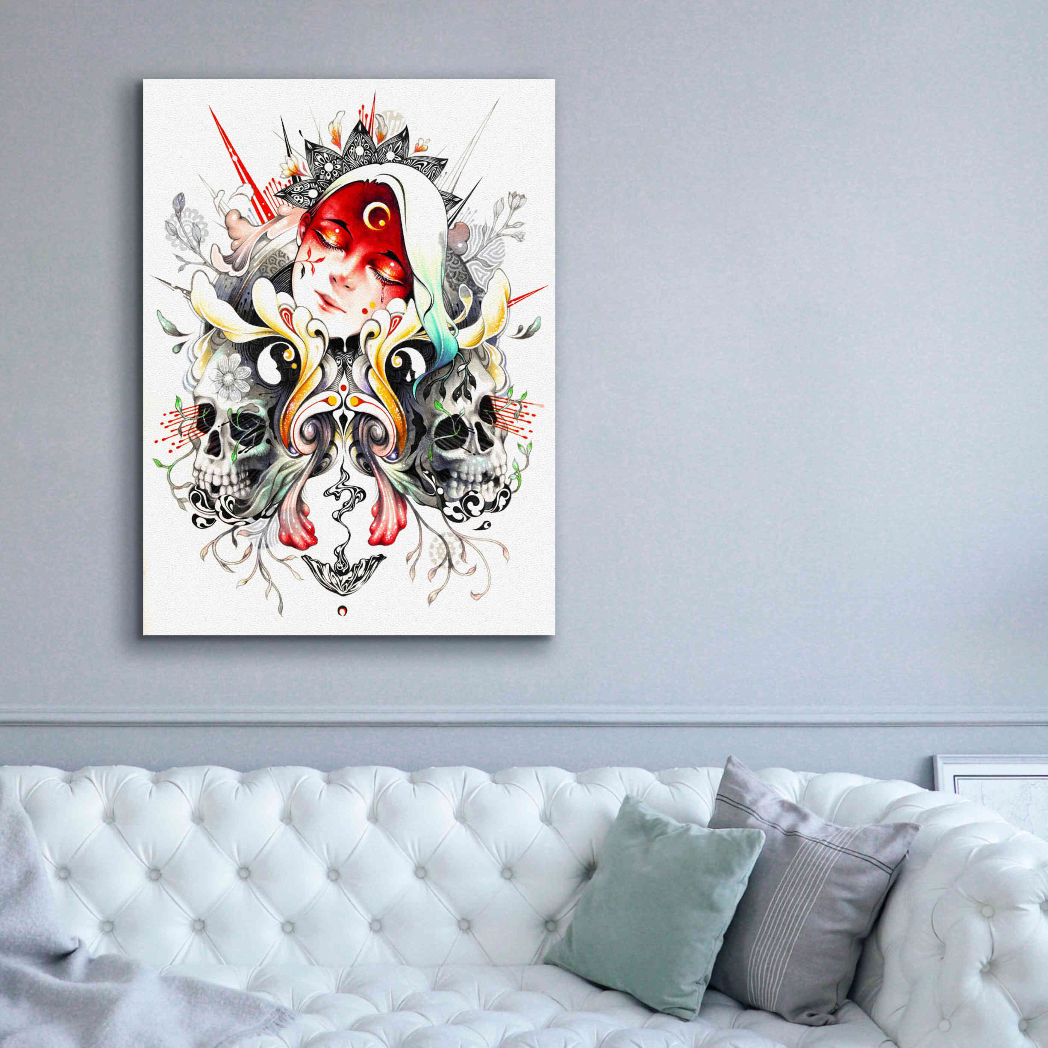 'Eclipse' by MinJae, Giclee Canvas Wall Art,40 x 54