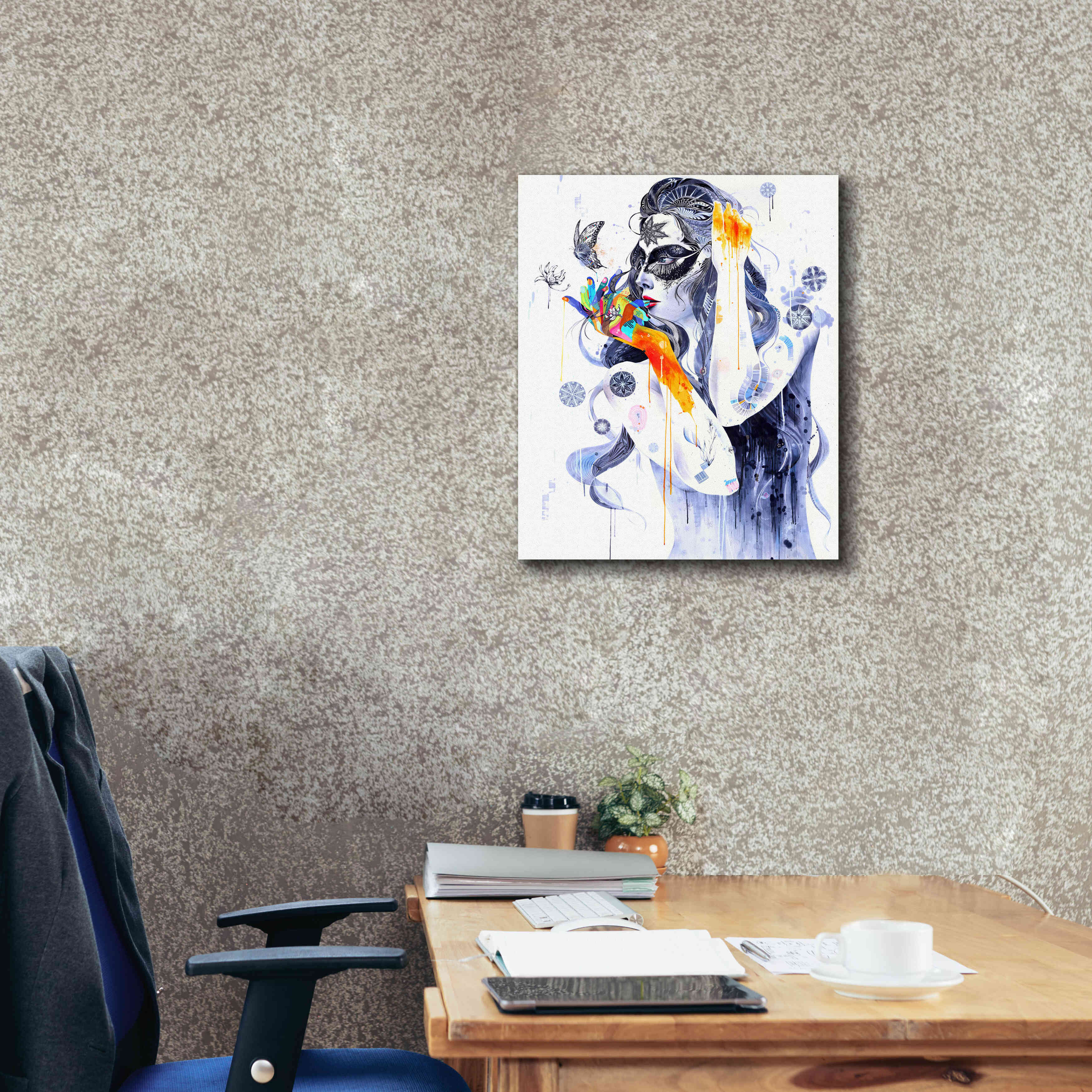 'Flower' by MinJae, Giclee Canvas Wall Art,20 x 24