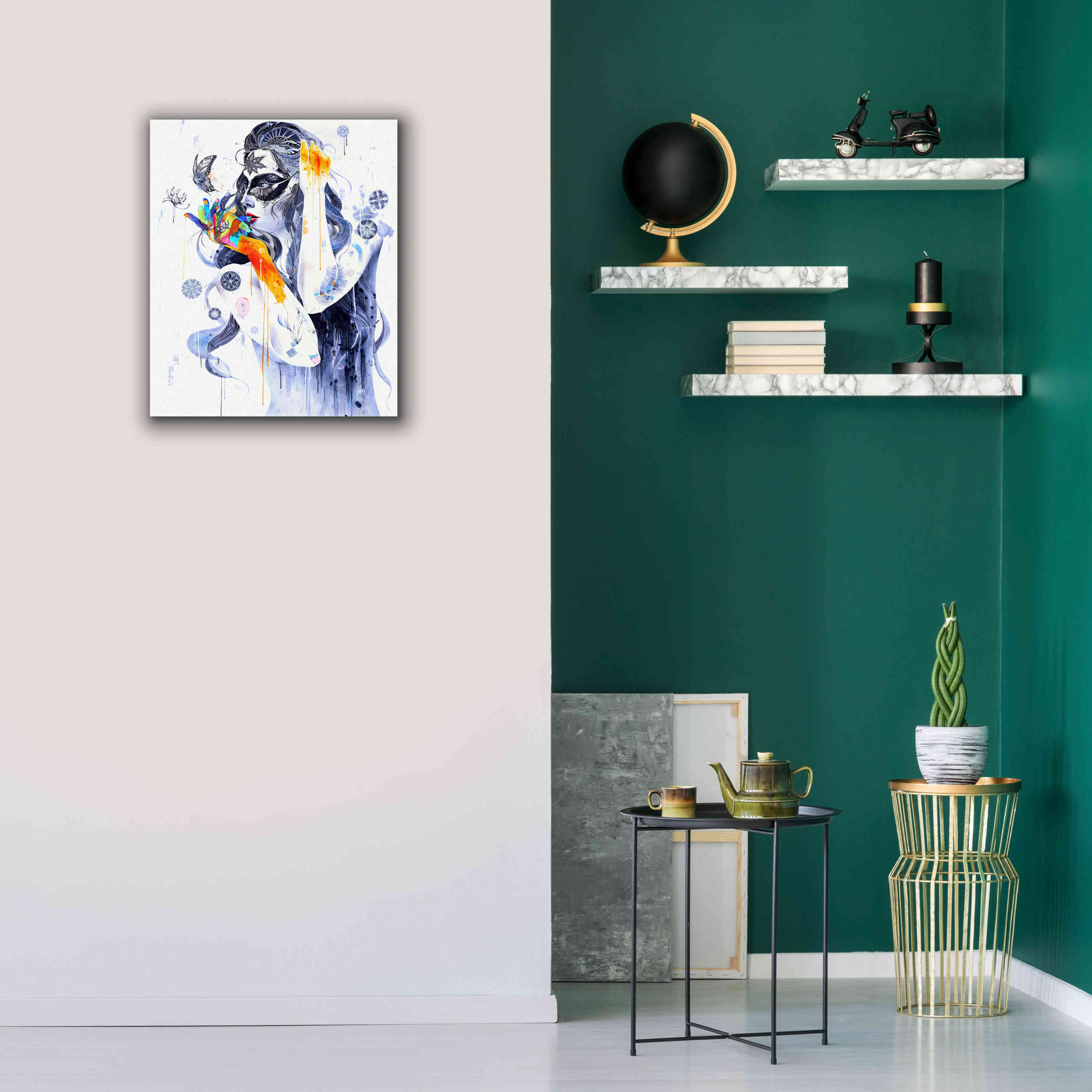 'Flower' by MinJae, Giclee Canvas Wall Art,20 x 24