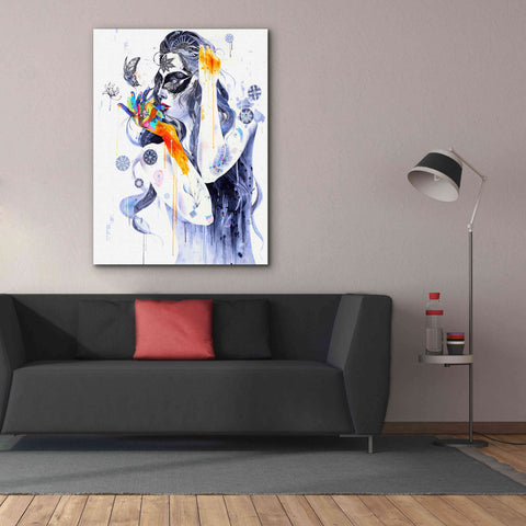 Image of 'Flower' by MinJae, Giclee Canvas Wall Art,40 x 54