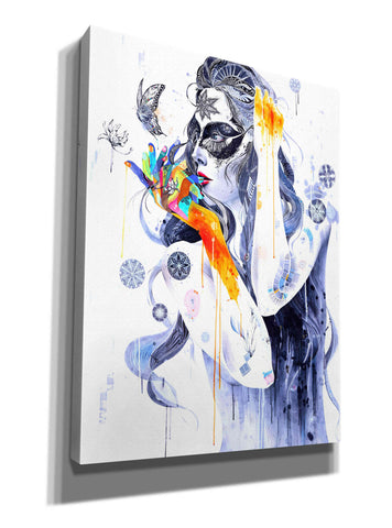 Image of 'Flower' by MinJae, Giclee Canvas Wall Art