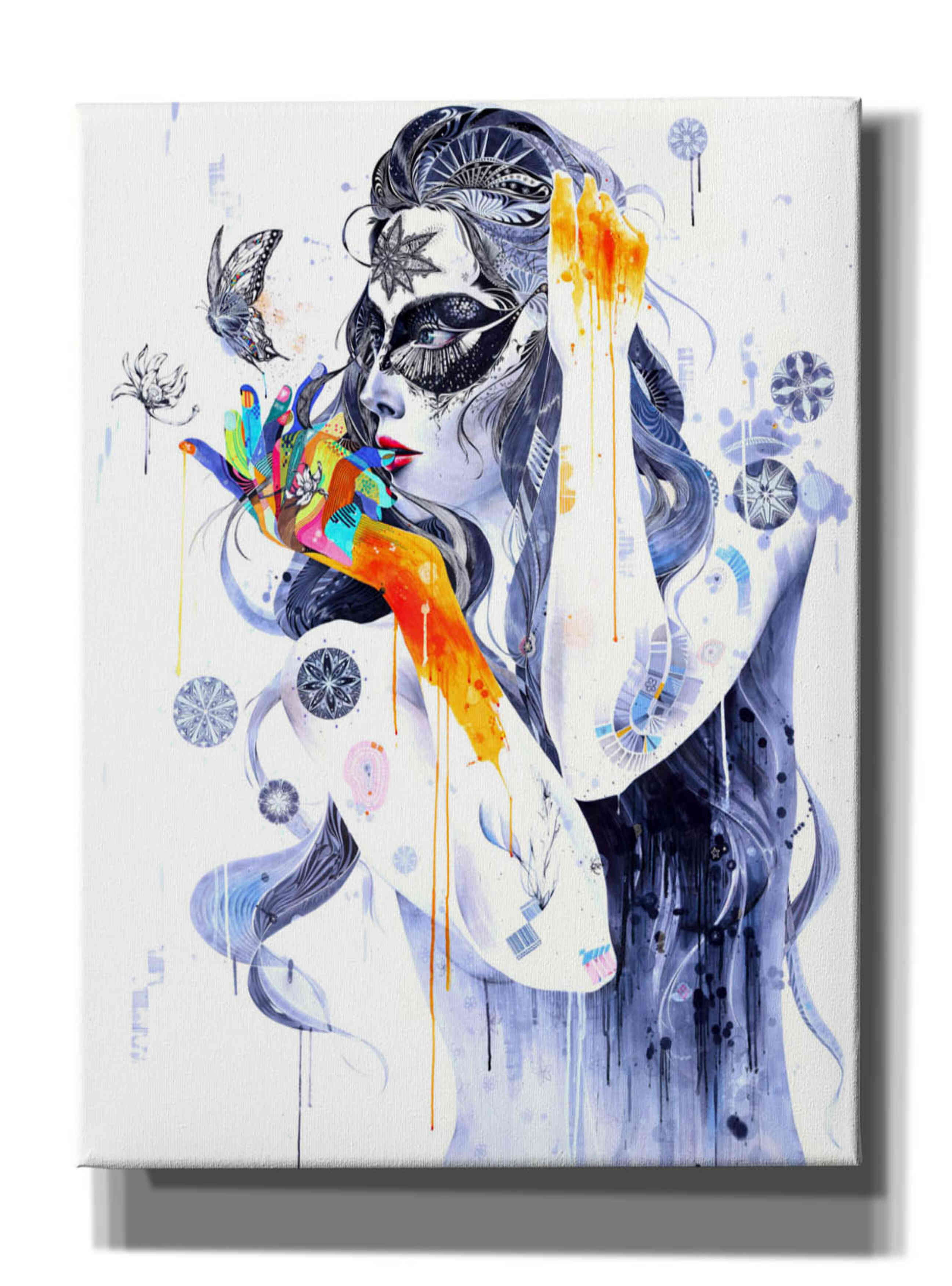 'Flower' by MinJae, Giclee Canvas Wall Art