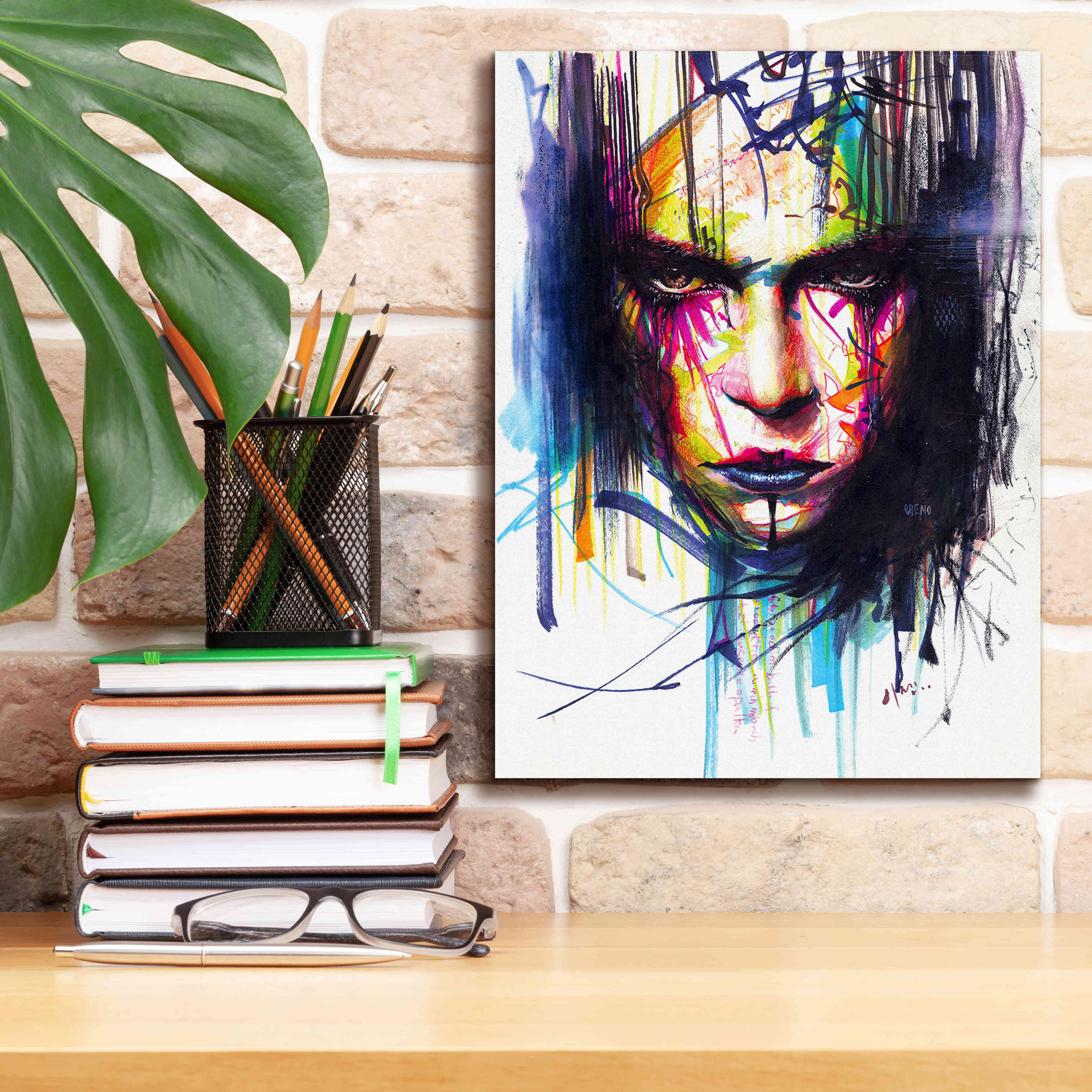 'Gaze 2' by MinJae, Giclee Canvas Wall Art,12 x 16