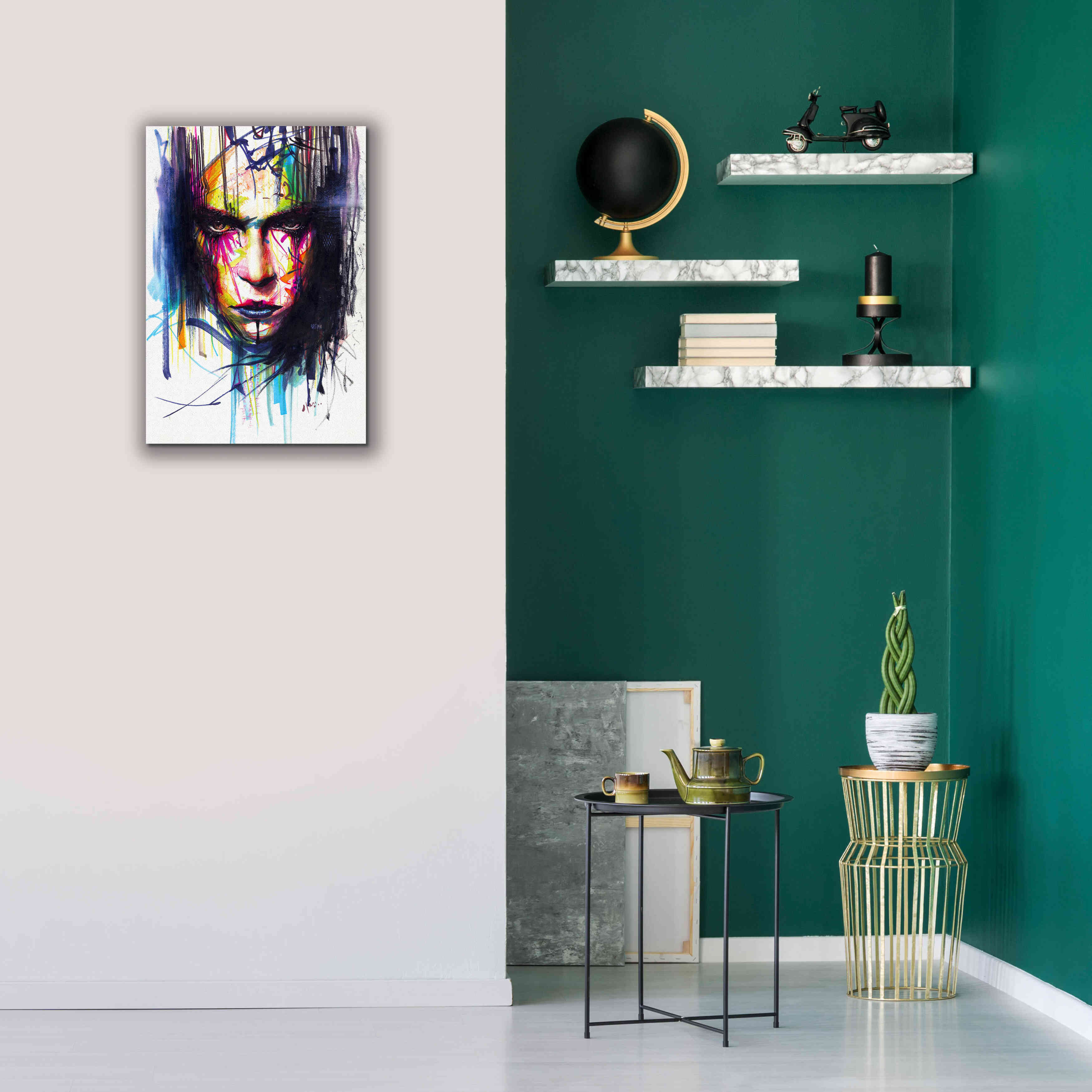 'Gaze 2' by MinJae, Giclee Canvas Wall Art,18 x 26