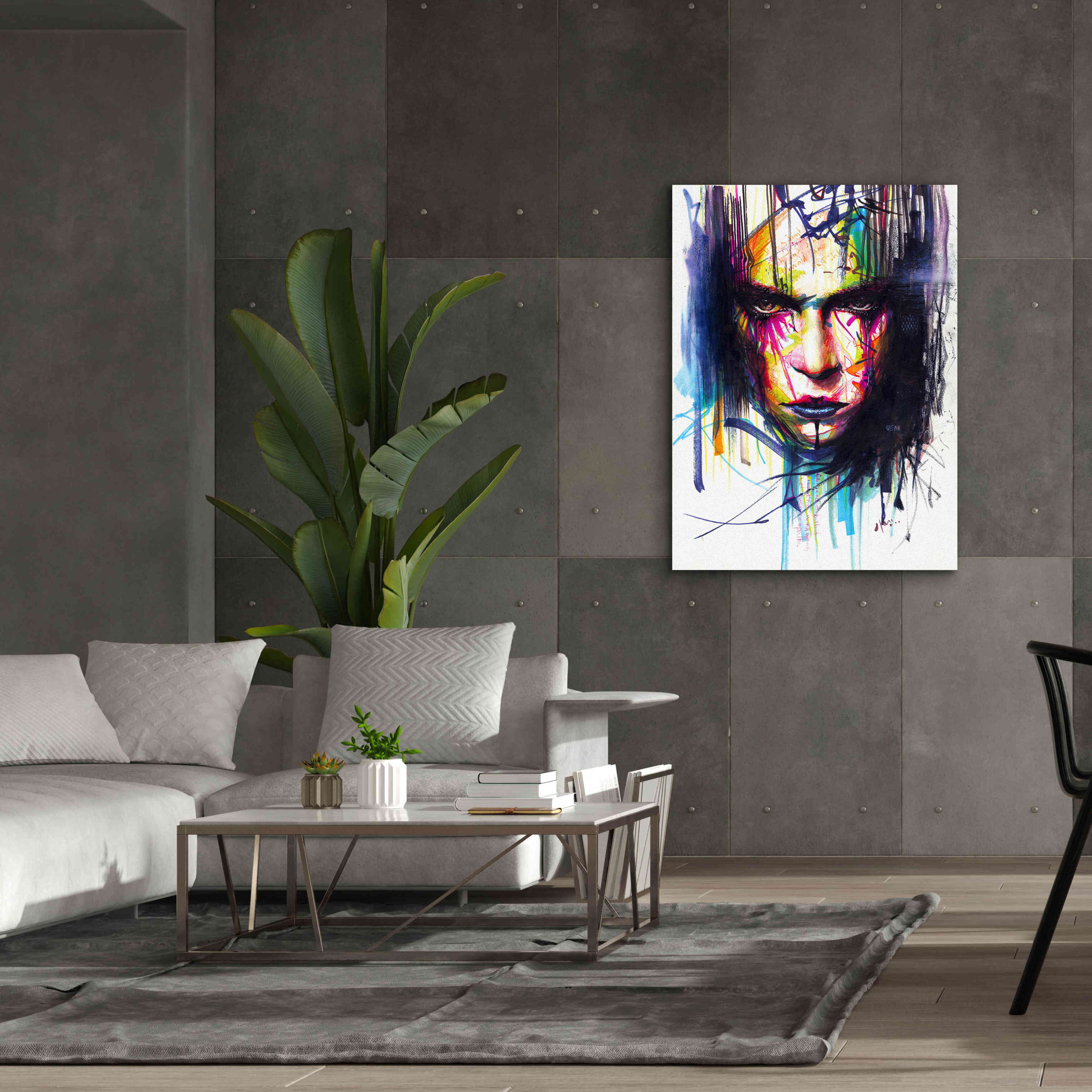 'Gaze 2' by MinJae, Giclee Canvas Wall Art,40 x 54