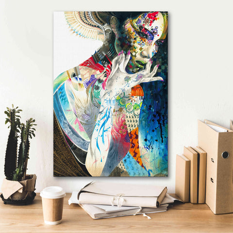 Image of 'Indian' by MinJae, Giclee Canvas Wall Art,18 x 26