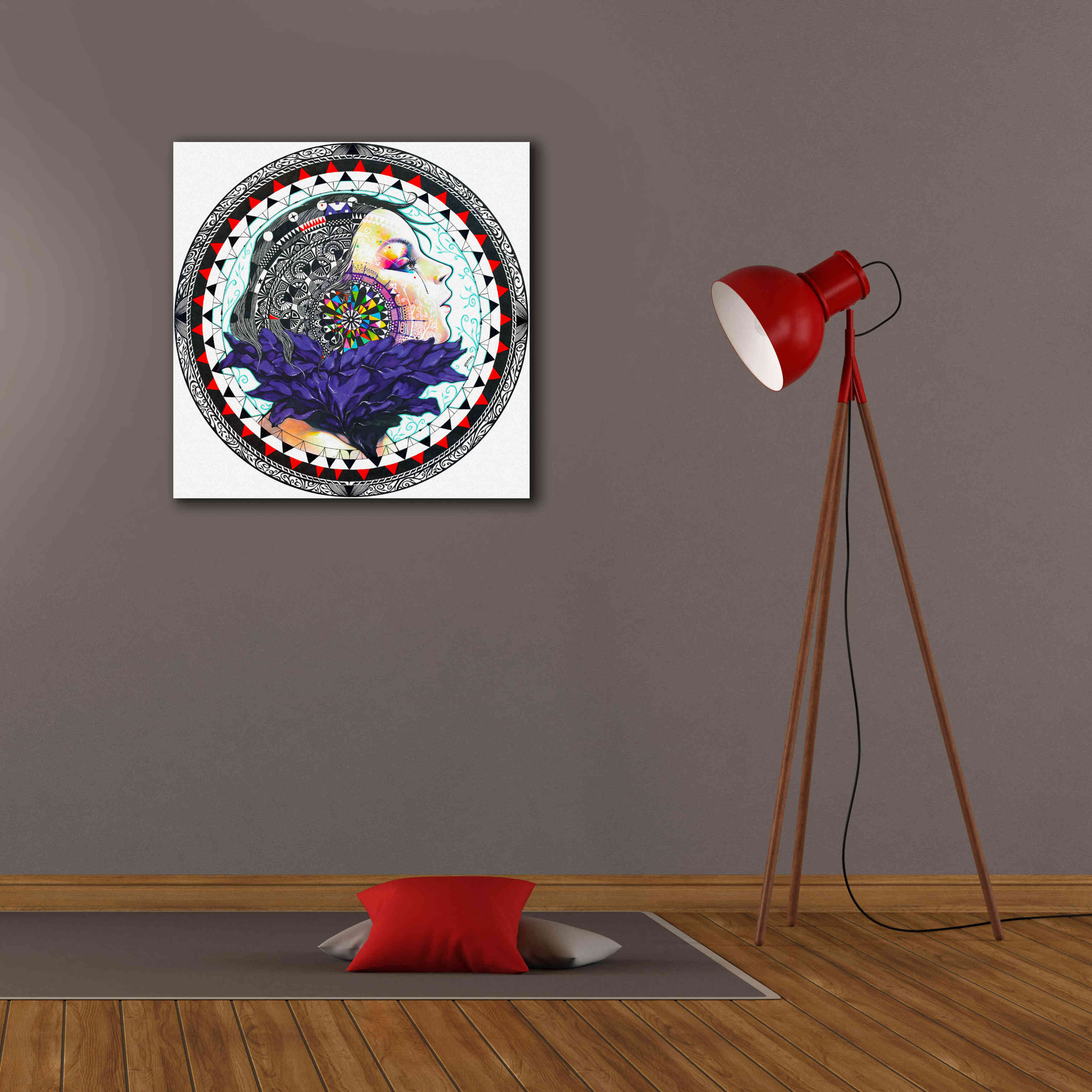 'Taxidermy' by MinJae, Giclee Canvas Wall Art,26 x 26