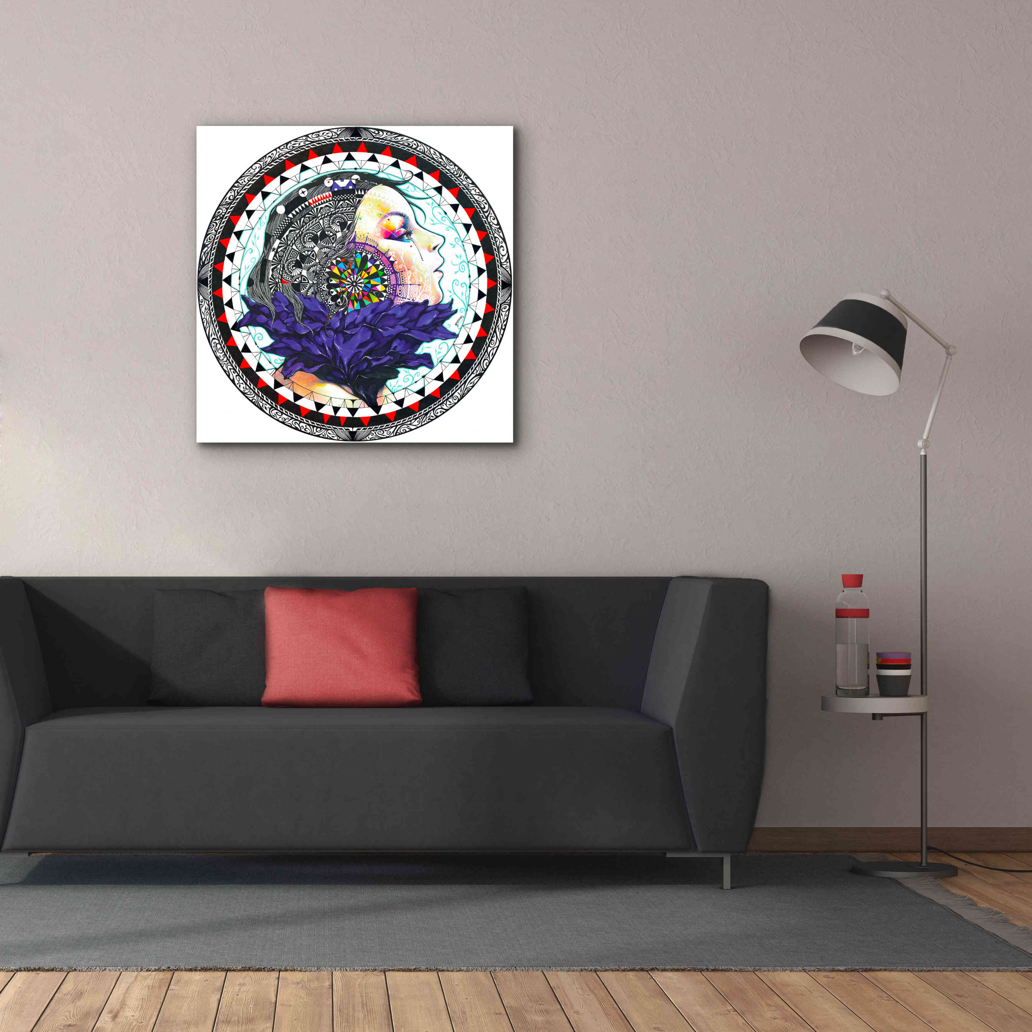 'Taxidermy' by MinJae, Giclee Canvas Wall Art,37 x 37