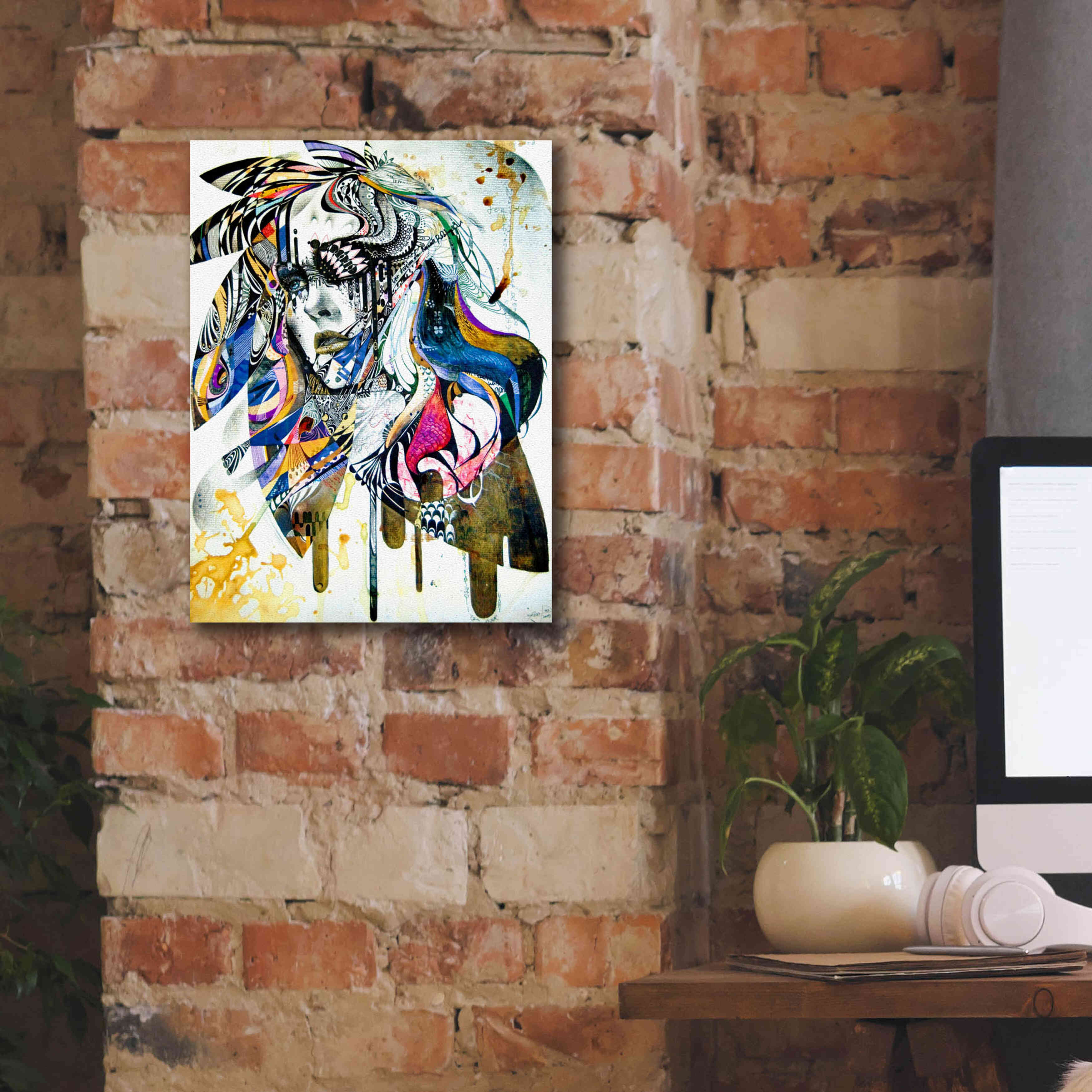 'Reminiscence II' by MinJae, Giclee Canvas Wall Art,12 x 16