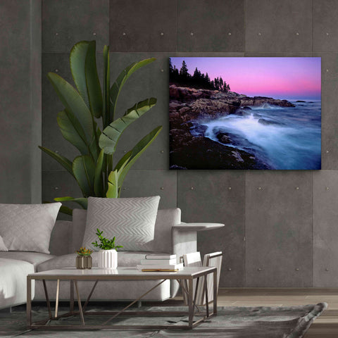 Image of 'Acadia Dusk' by Mike Jones, Giclee Canvas Wall Art,54 x 40