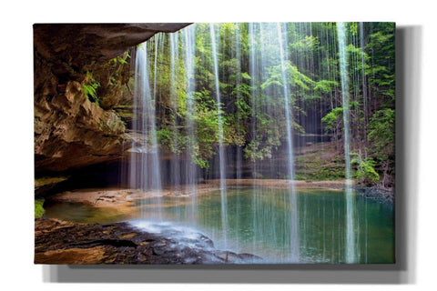 Image of 'Alabama Caney Creek Veil' by Mike Jones, Giclee Canvas Wall Art