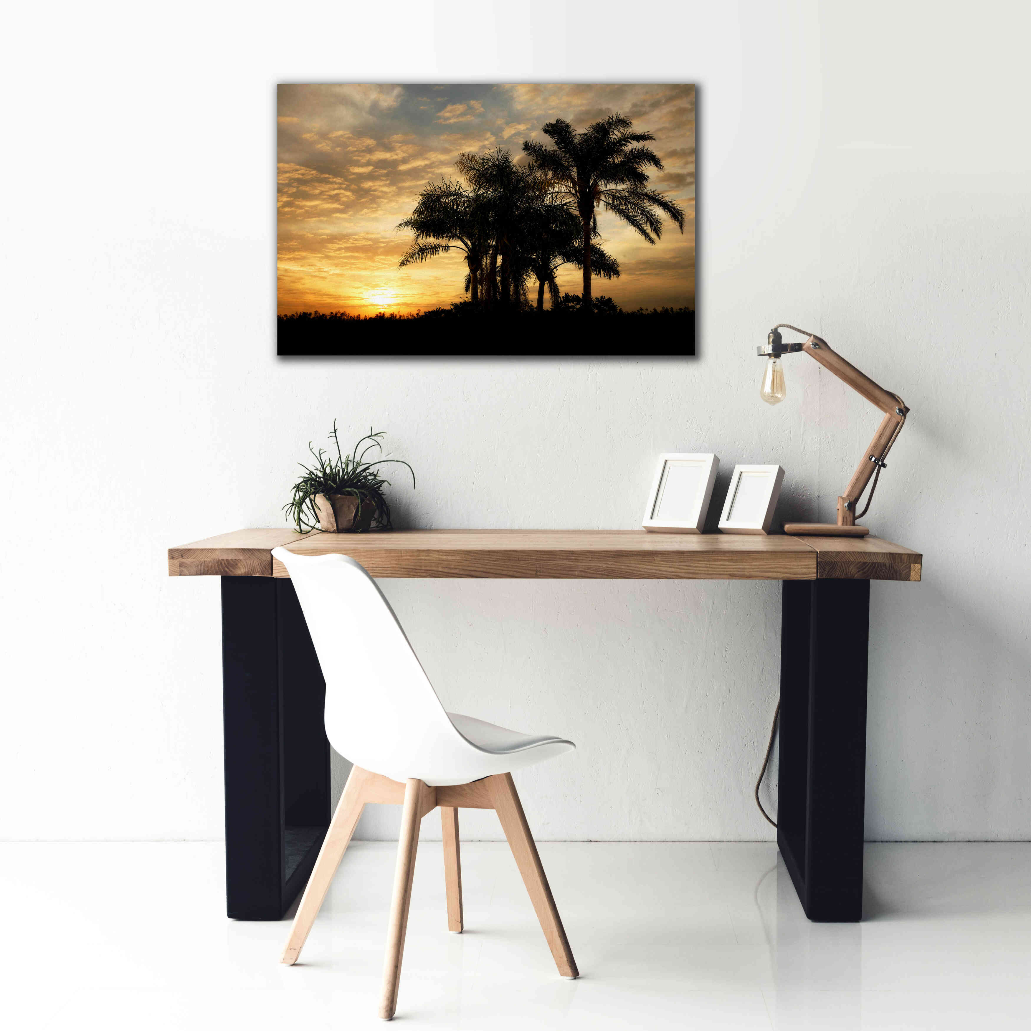 'Everglades Sunrise' by Mike Jones, Giclee Canvas Wall Art,40 x 26