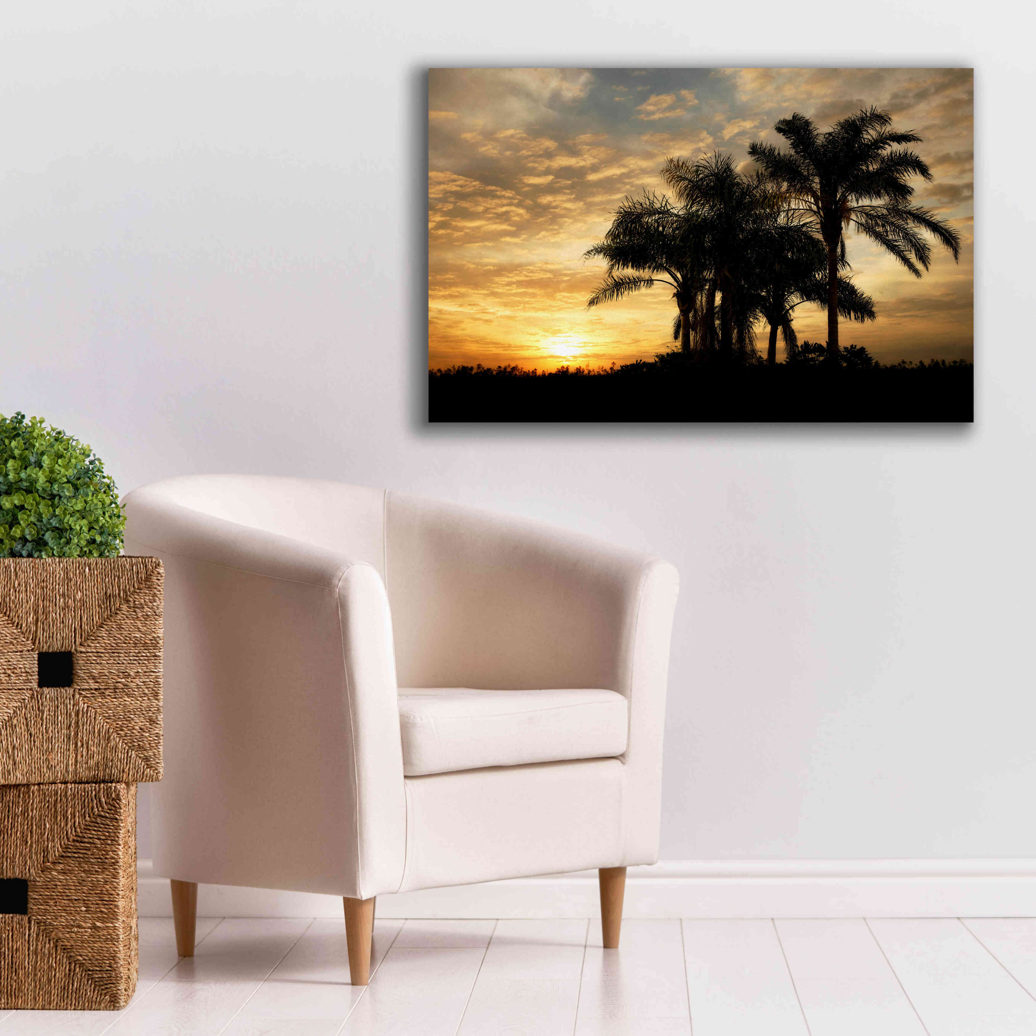 'Everglades Sunrise' by Mike Jones, Giclee Canvas Wall Art,40 x 26