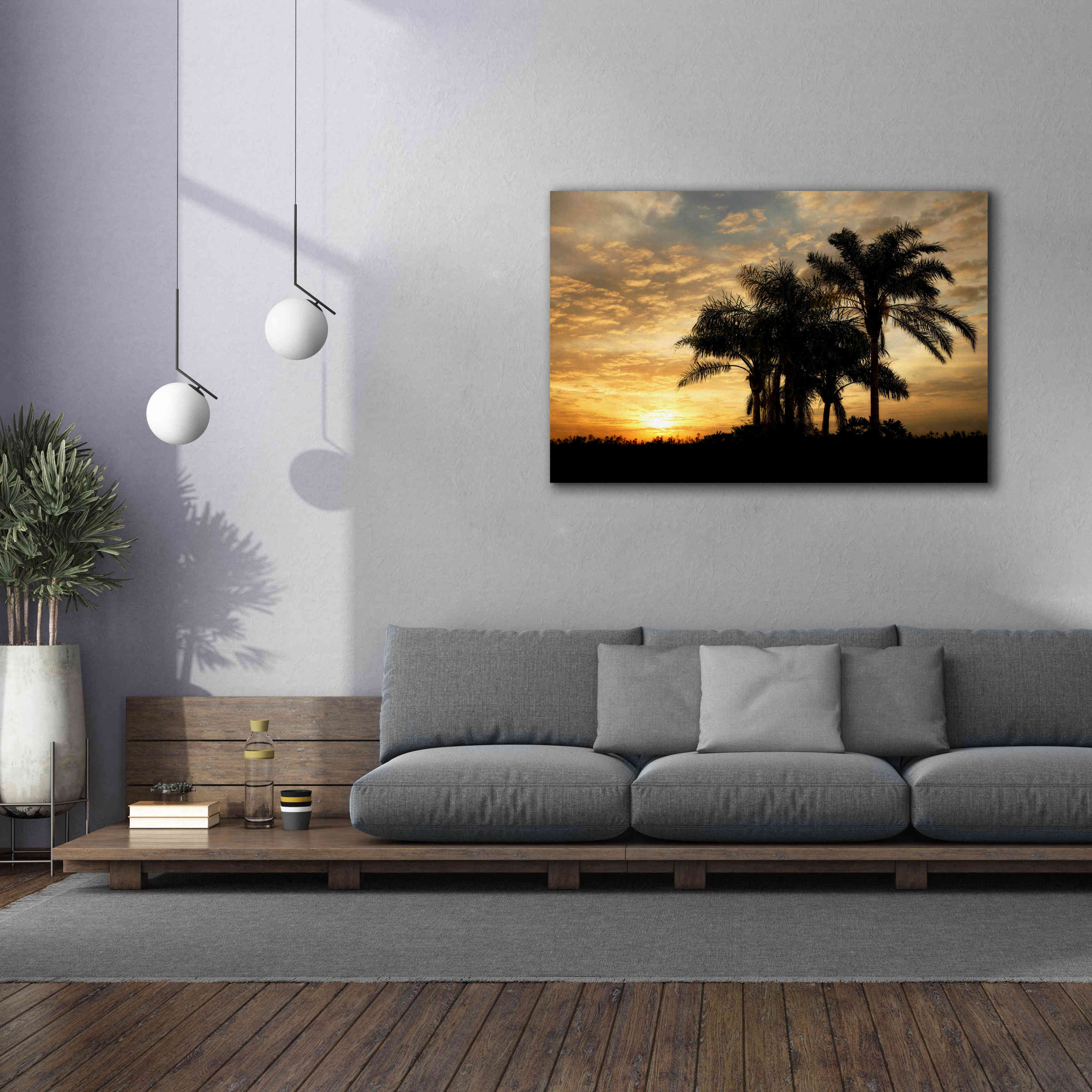 'Everglades Sunrise' by Mike Jones, Giclee Canvas Wall Art,60 x 40