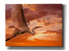 'Heron Sunset' by Mike Jones, Giclee Canvas Wall Art