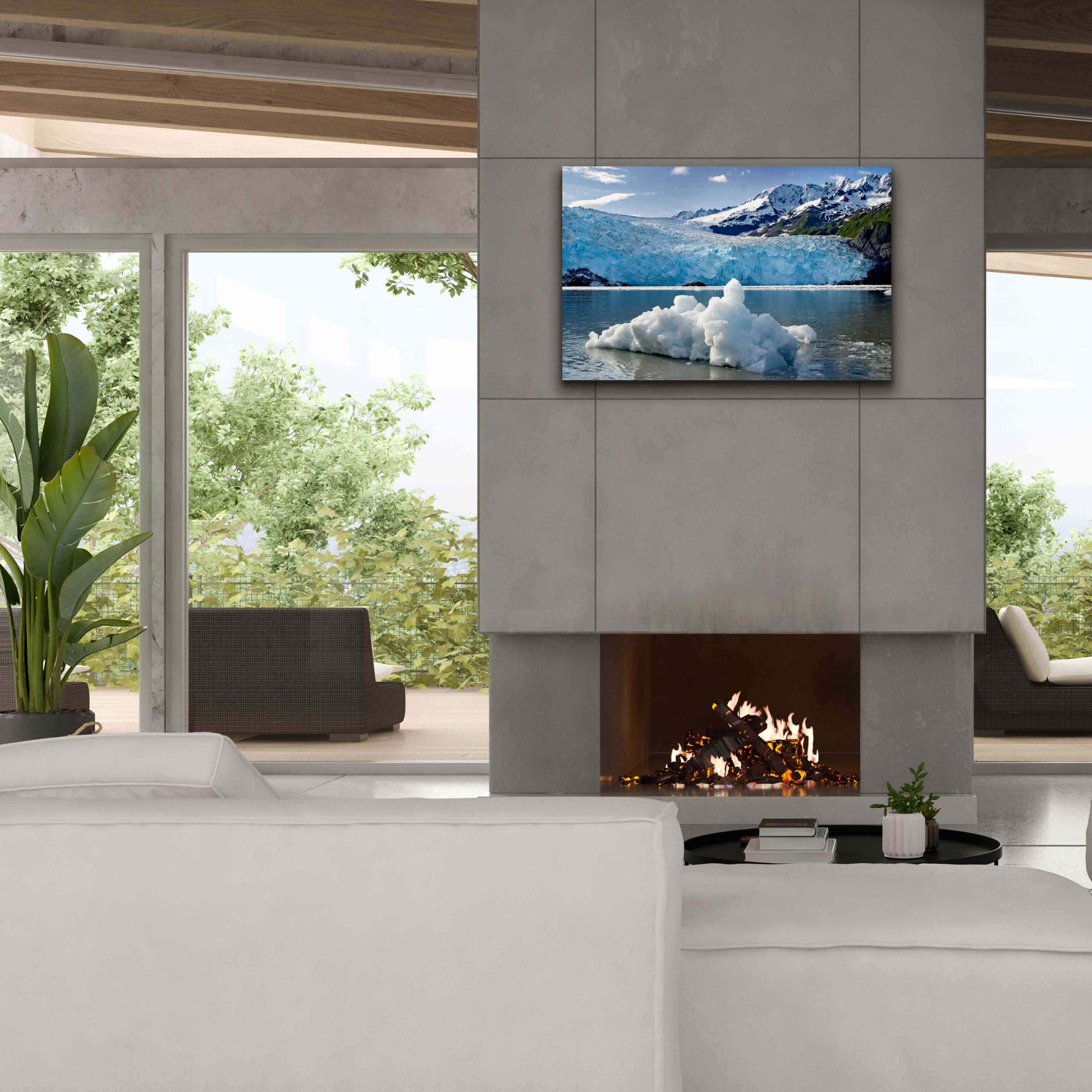 'Iceburg' by Mike Jones, Giclee Canvas Wall Art,40 x 26