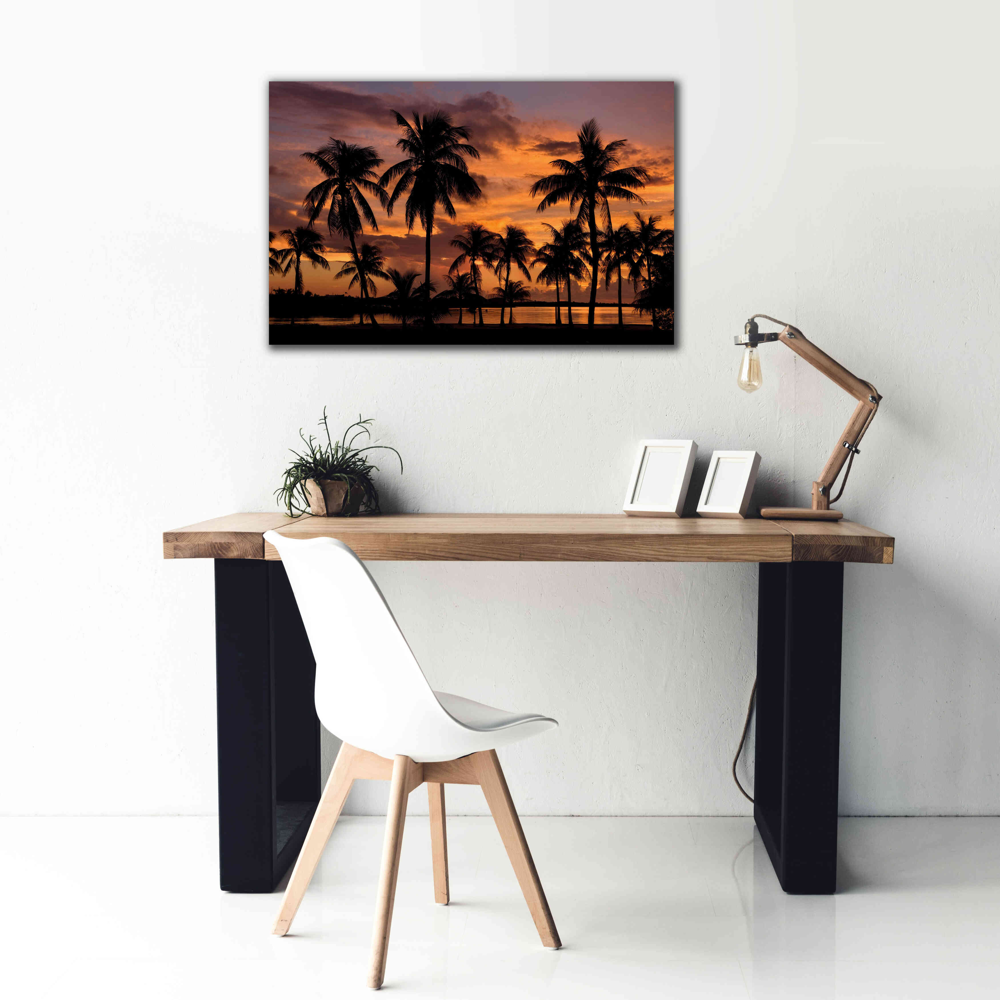 'Marathon Key Sunset' by Mike Jones, Giclee Canvas Wall Art,40 x 26
