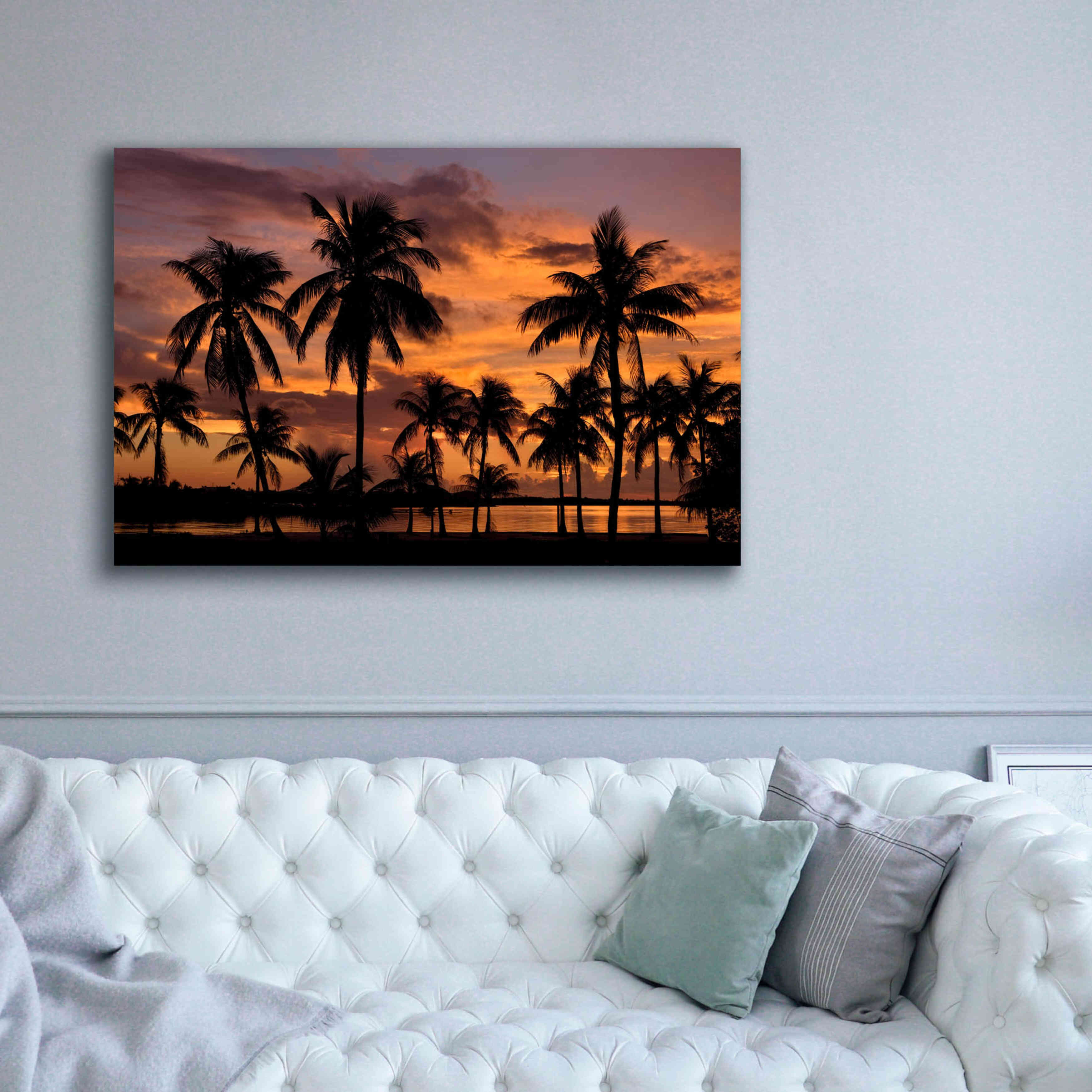'Marathon Key Sunset' by Mike Jones, Giclee Canvas Wall Art,60 x 40
