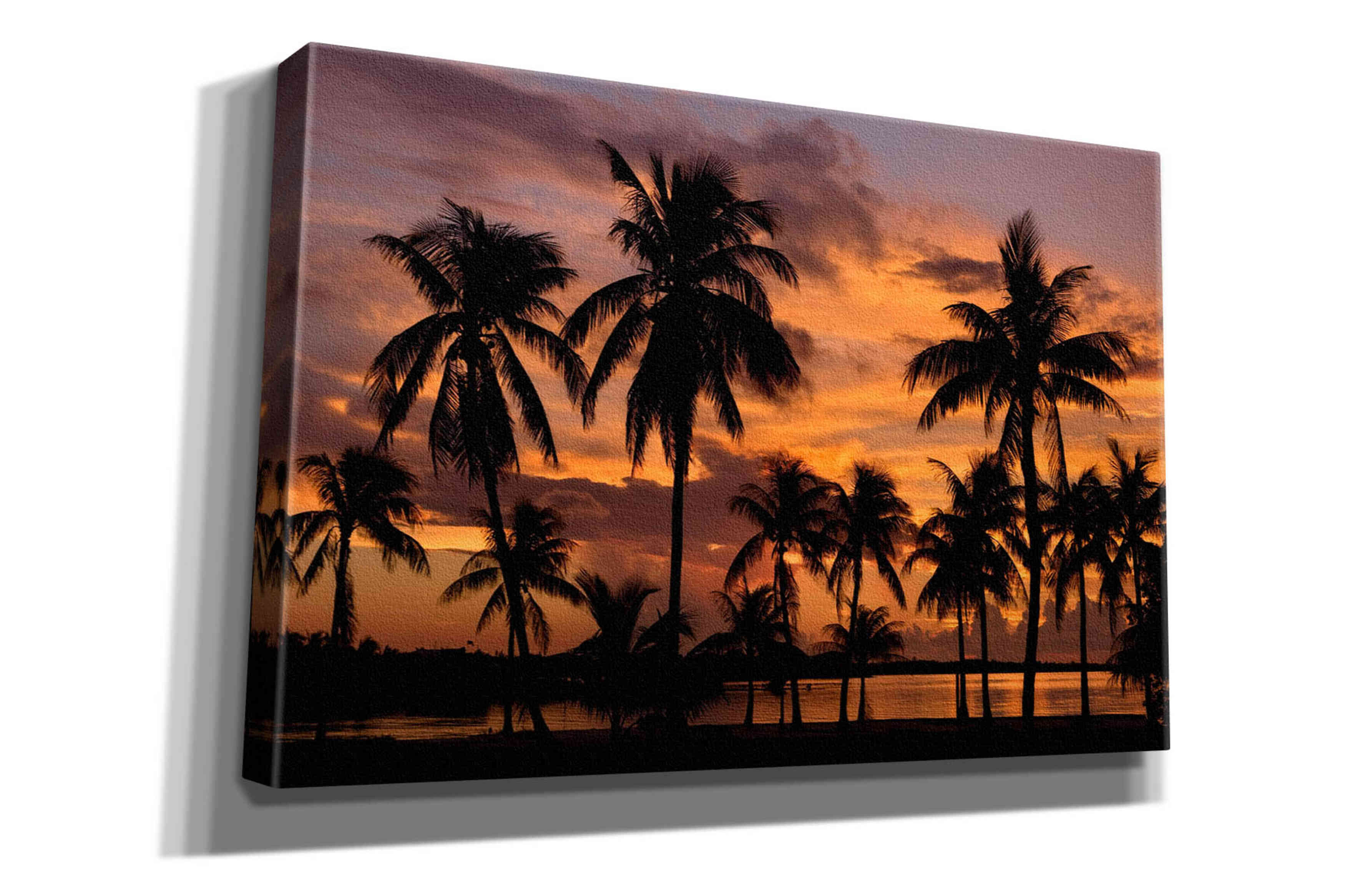 'Marathon Key Sunset' by Mike Jones, Giclee Canvas Wall Art