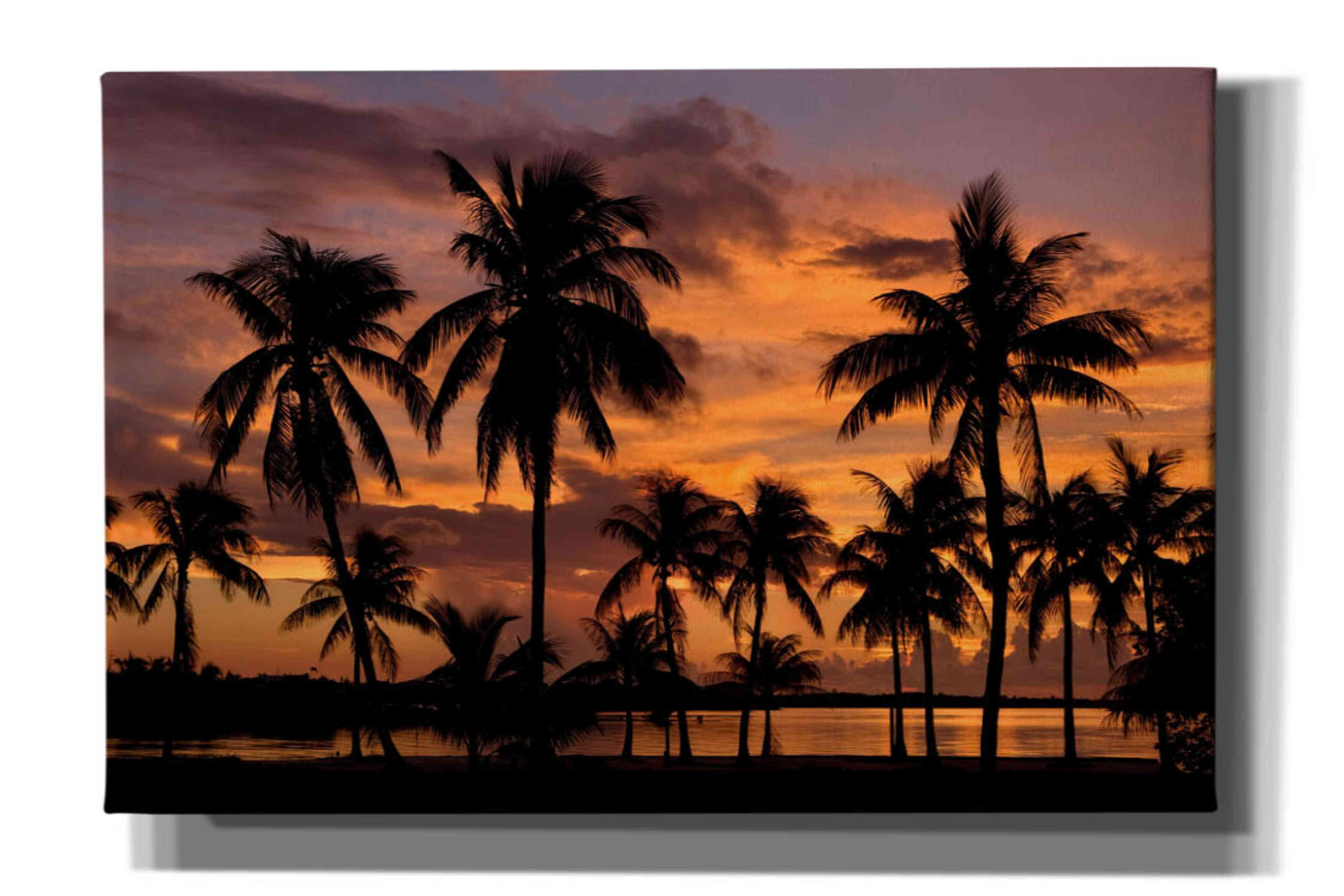 'Marathon Key Sunset' by Mike Jones, Giclee Canvas Wall Art