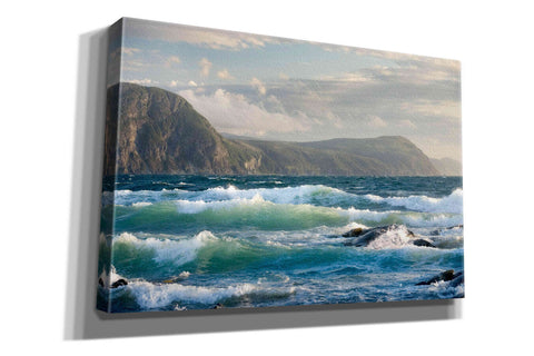 Image of 'Newfoundland Sunset Surf' by Mike Jones, Giclee Canvas Wall Art