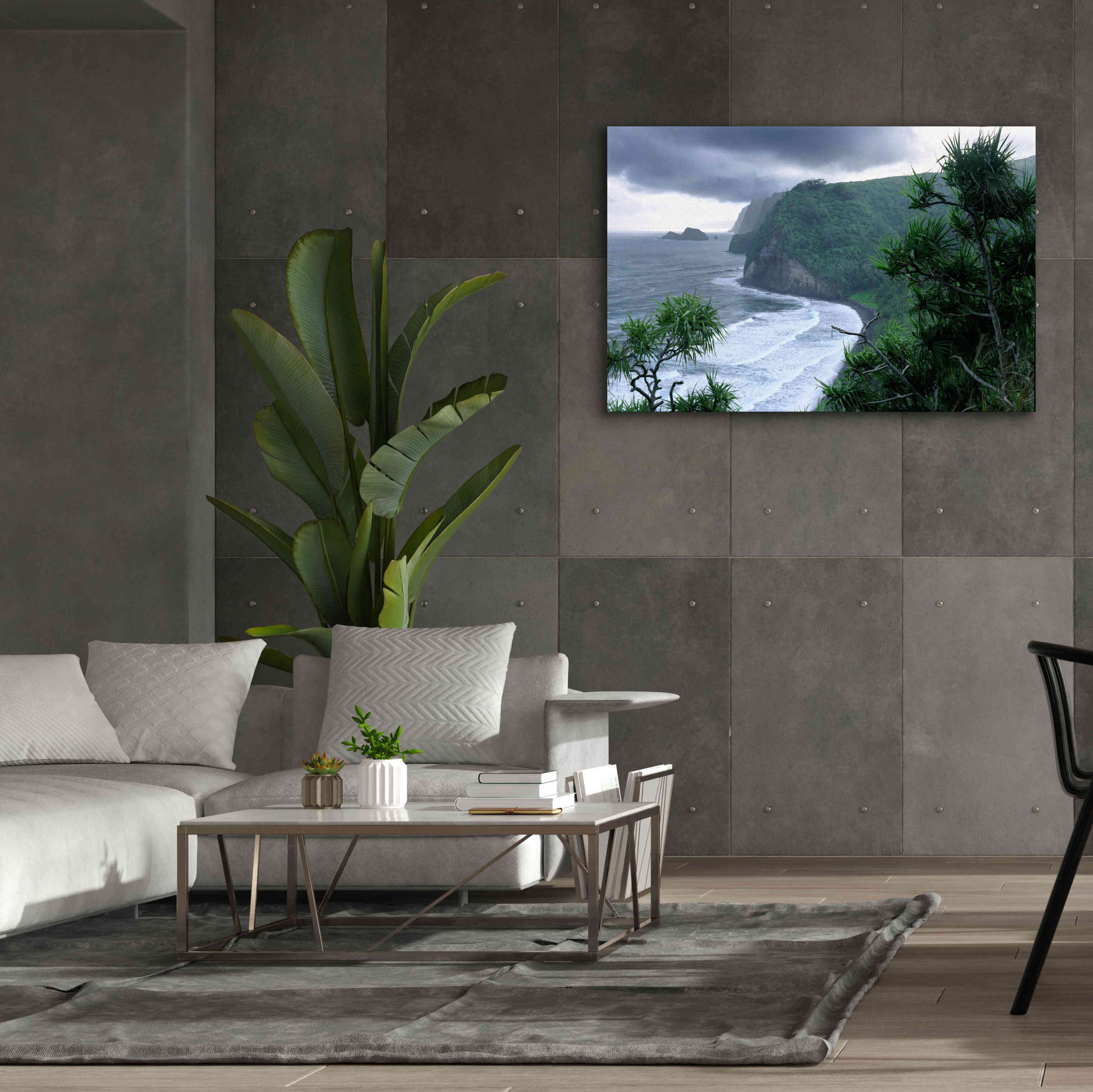 'Pololu Valley' by Mike Jones, Giclee Canvas Wall Art,60 x 40
