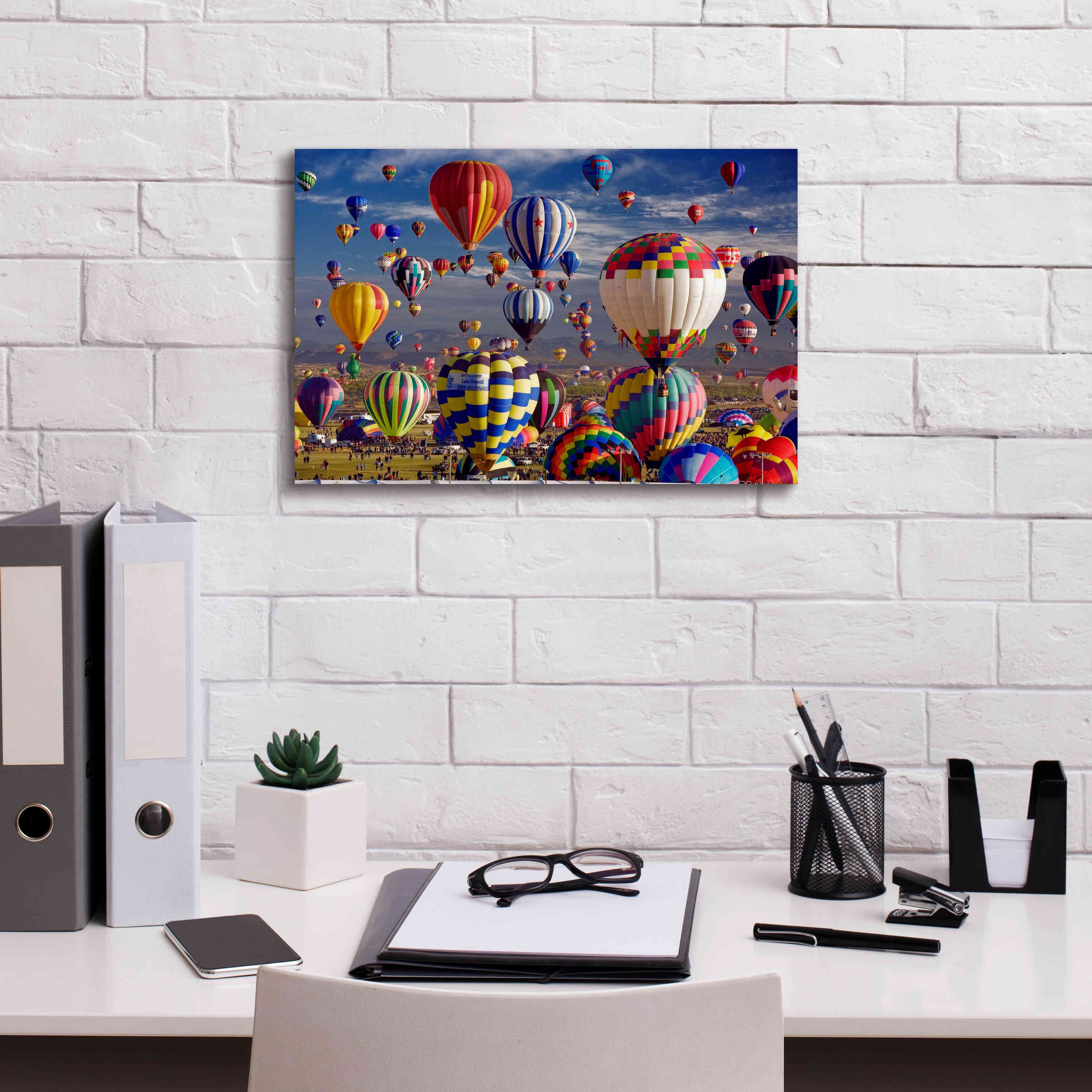 'Saturday Th' by Mike Jones, Giclee Canvas Wall Art,18 x 12