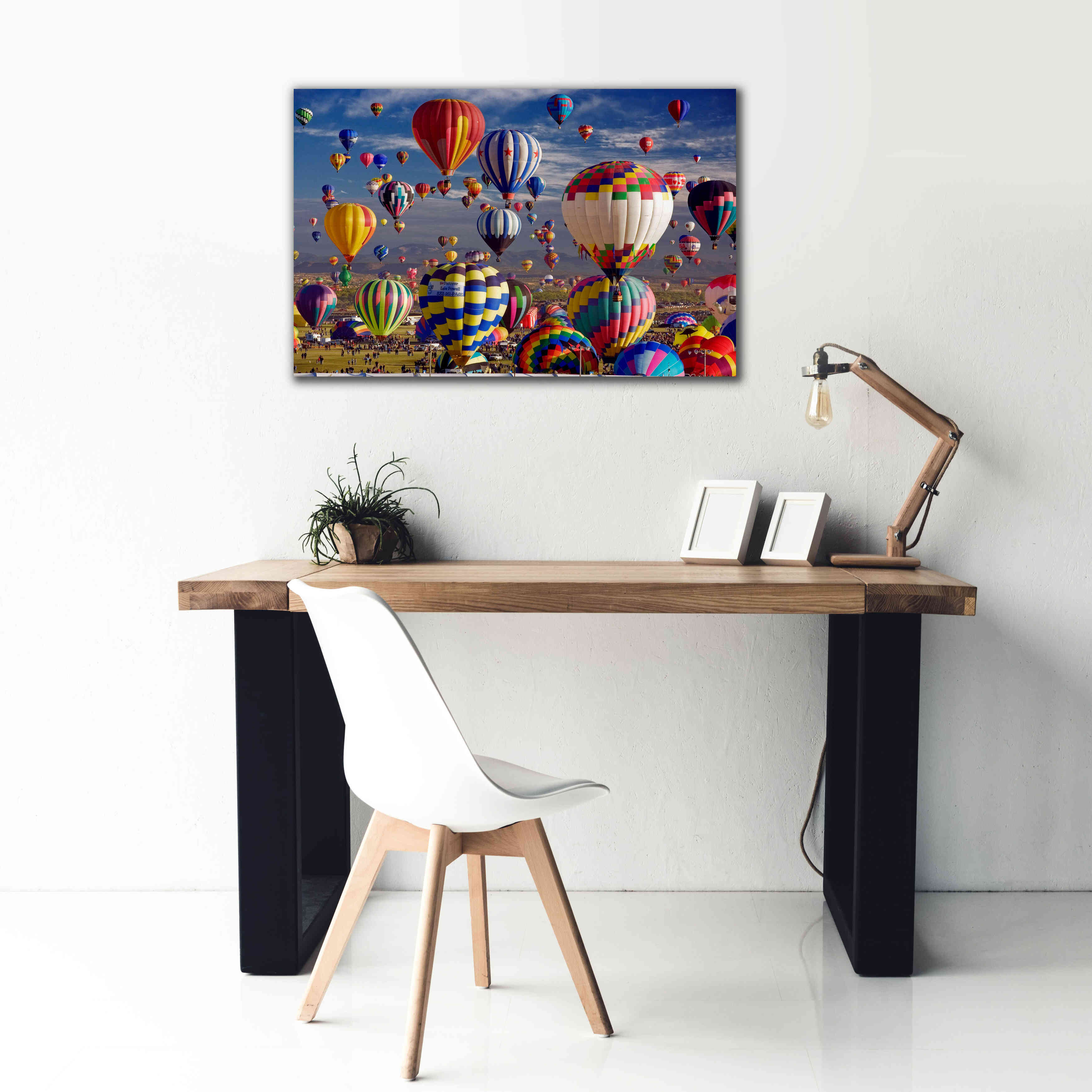 'Saturday Th' by Mike Jones, Giclee Canvas Wall Art,40 x 26