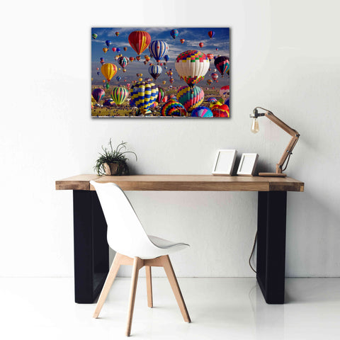 Image of 'Saturday Th' by Mike Jones, Giclee Canvas Wall Art,40 x 26