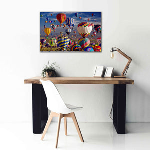 'Saturday Th' by Mike Jones, Giclee Canvas Wall Art,40 x 26