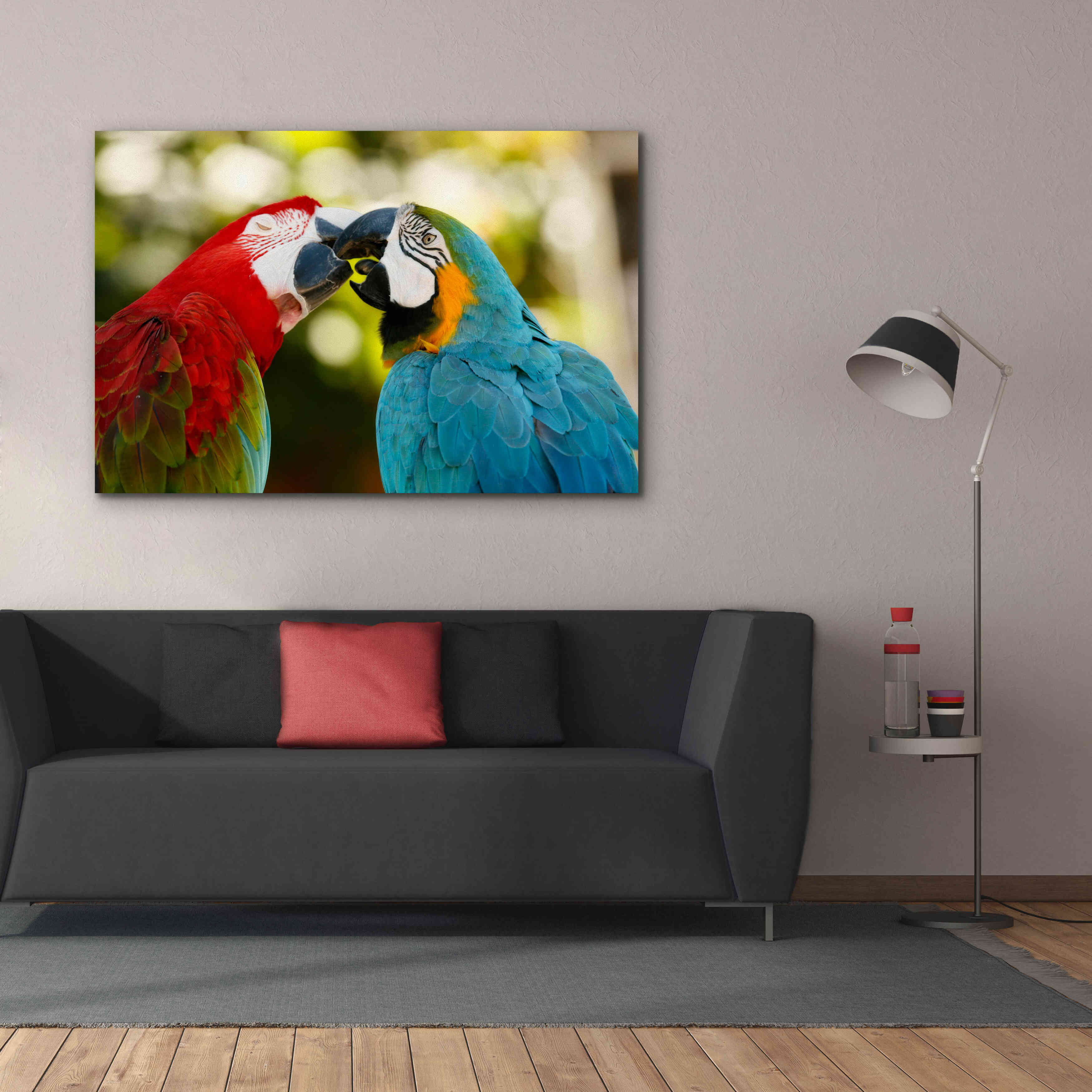 'The Kiss' by Mike Jones, Giclee Canvas Wall Art,60 x 40