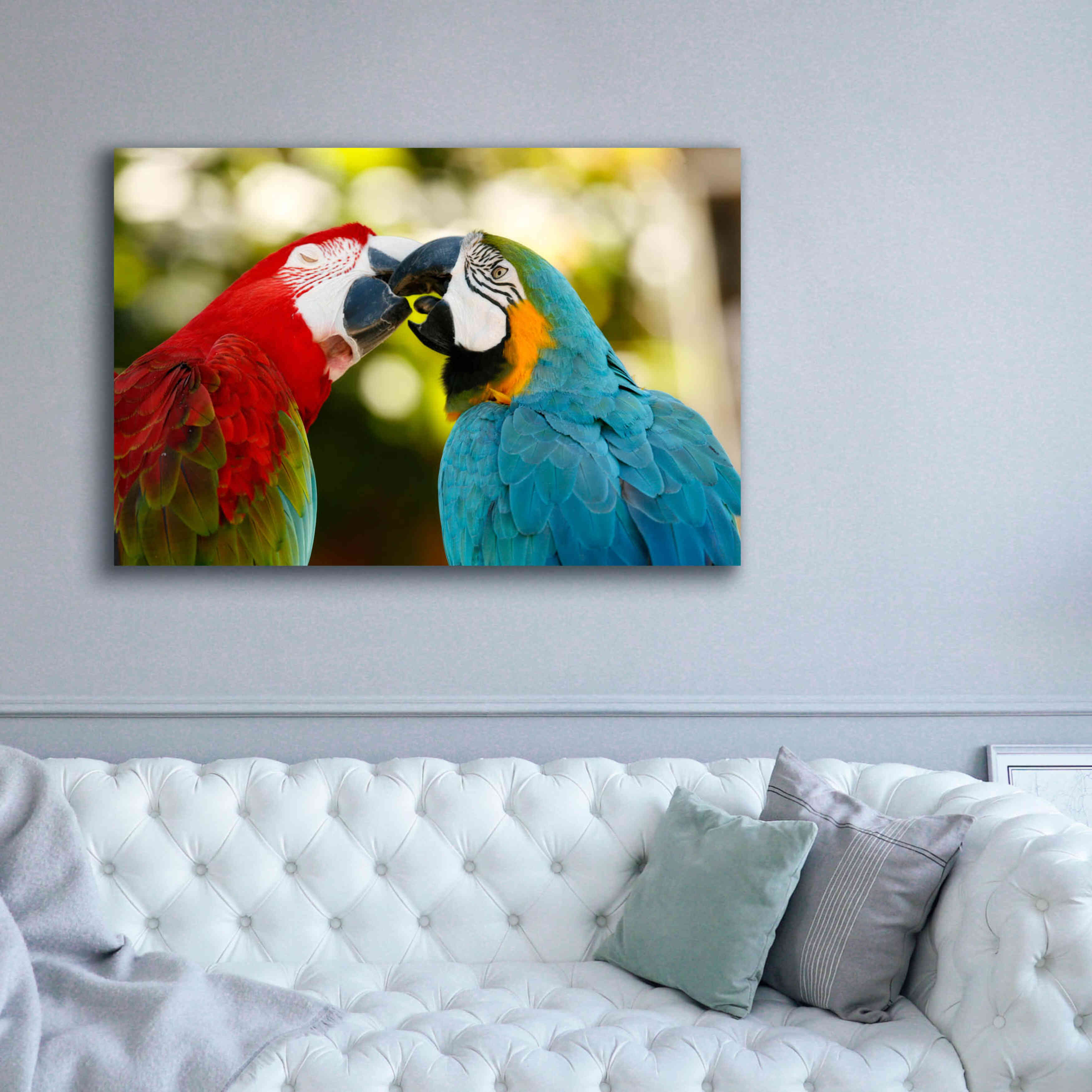 'The Kiss' by Mike Jones, Giclee Canvas Wall Art,60 x 40