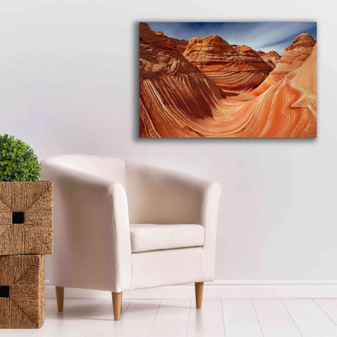 Image of 'The Wave Classic View' by Mike Jones, Giclee Canvas Wall Art,40 x 26